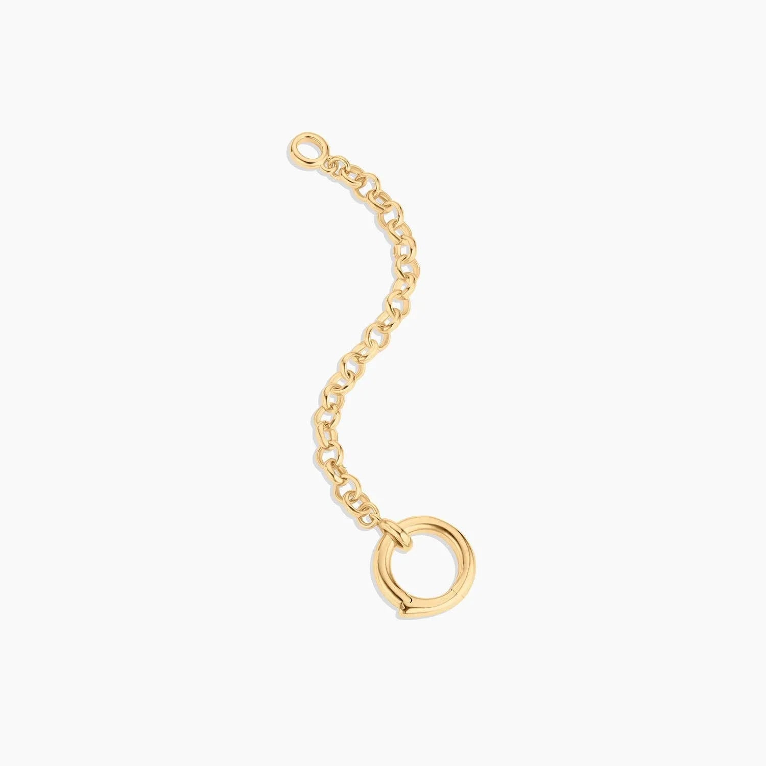 Vienna Rolo Charm Lariat Necklace-Mama Bijoux
