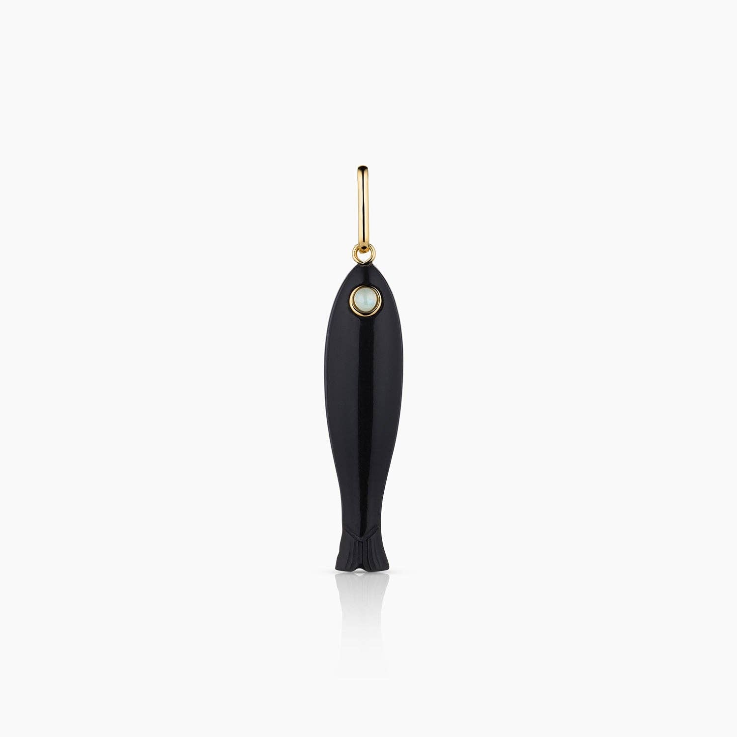 Fortuna Onyx Charm-Mama Bijoux