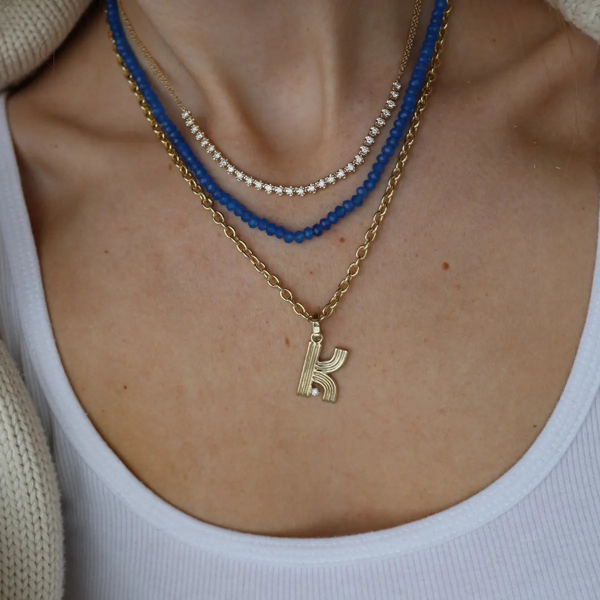 Mama Bijoux Fine Jewelry 14k yellow gold natural diamonds