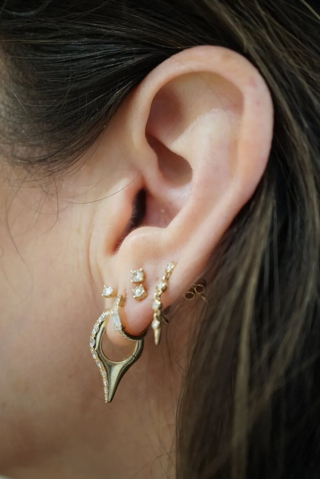 Bijoux Dagger Diamond Earrings — Earrings — Mama Bijoux fine jewelry