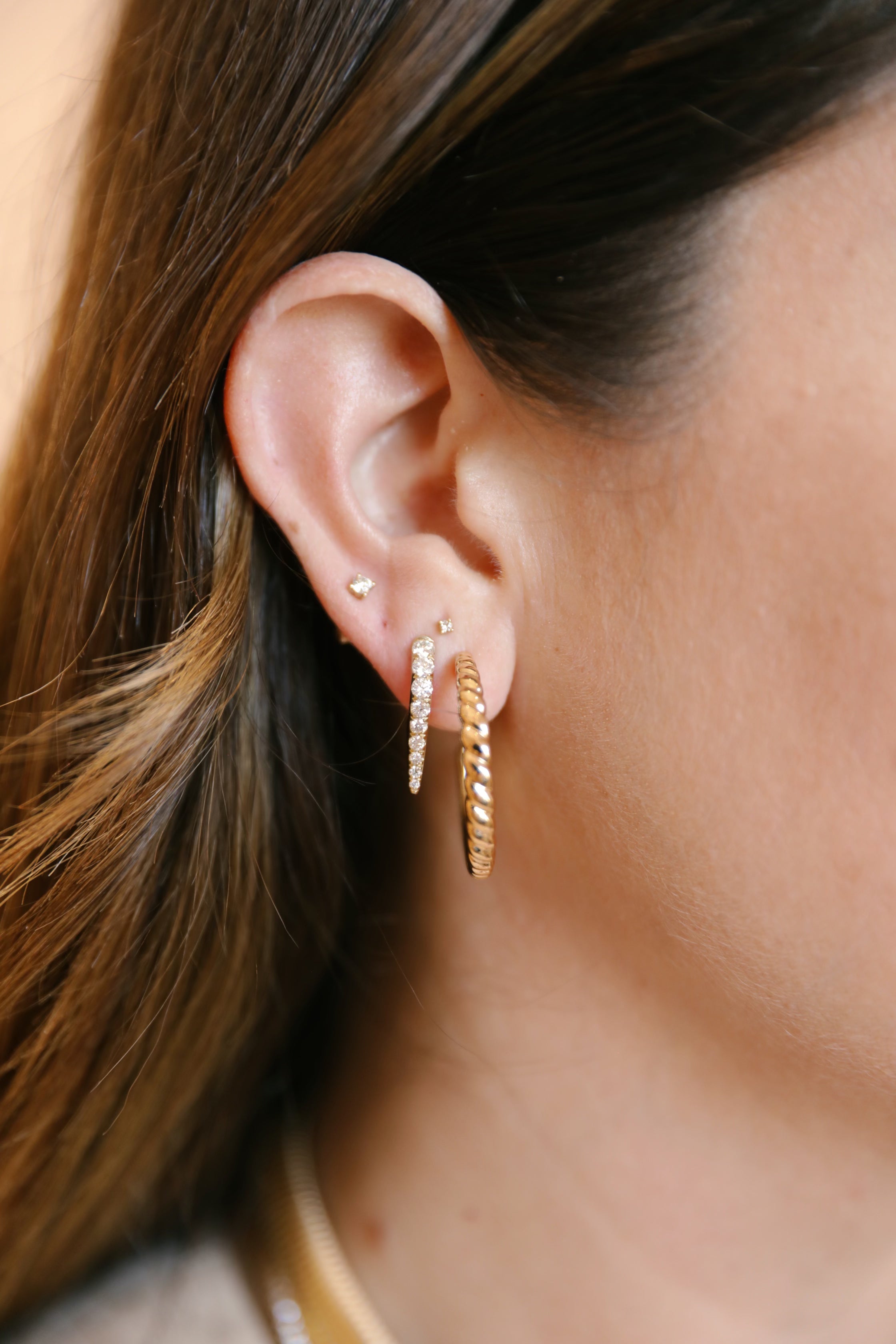 Bijoux Dagger Diamond Earrings — Earrings — Mama Bijoux fine jewelry