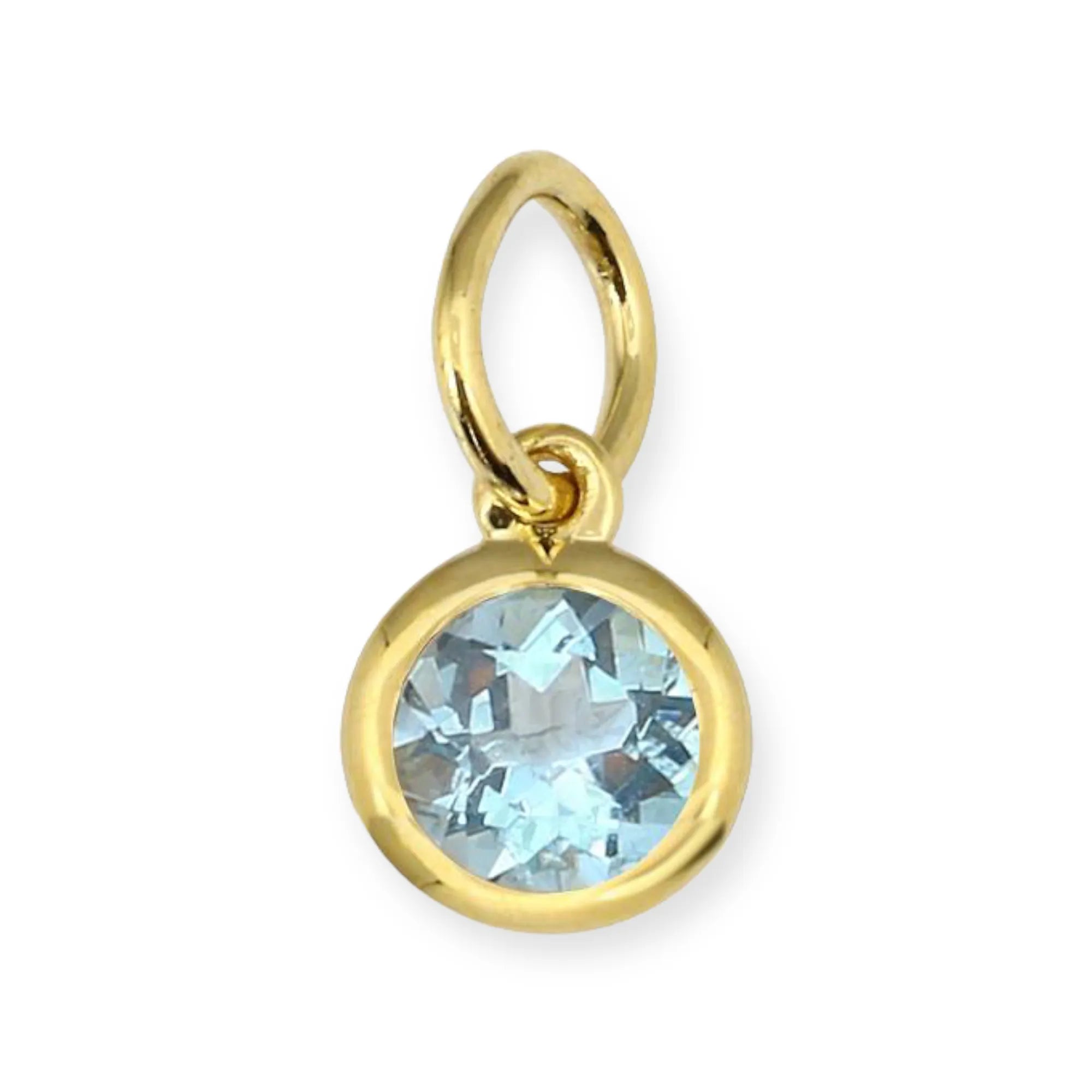 Birthstone Charms - Bezel Setting — Charms & Pendants — Mama Bijoux fine jewelry