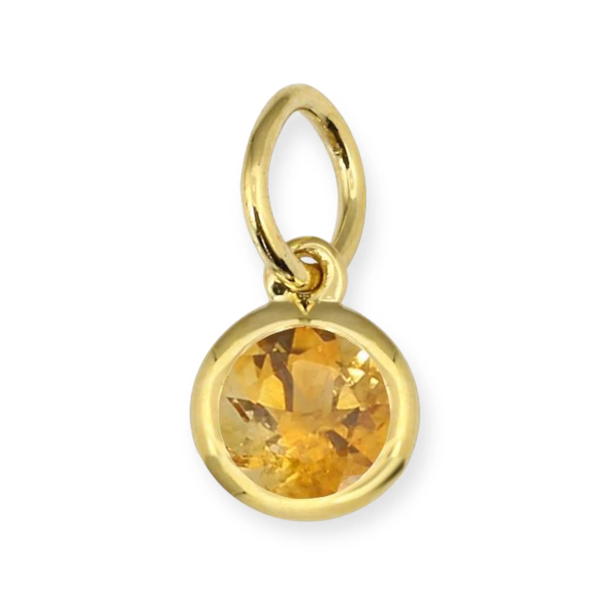 Birthstone Charms - Bezel Setting — Charms & Pendants — Mama Bijoux fine jewelry