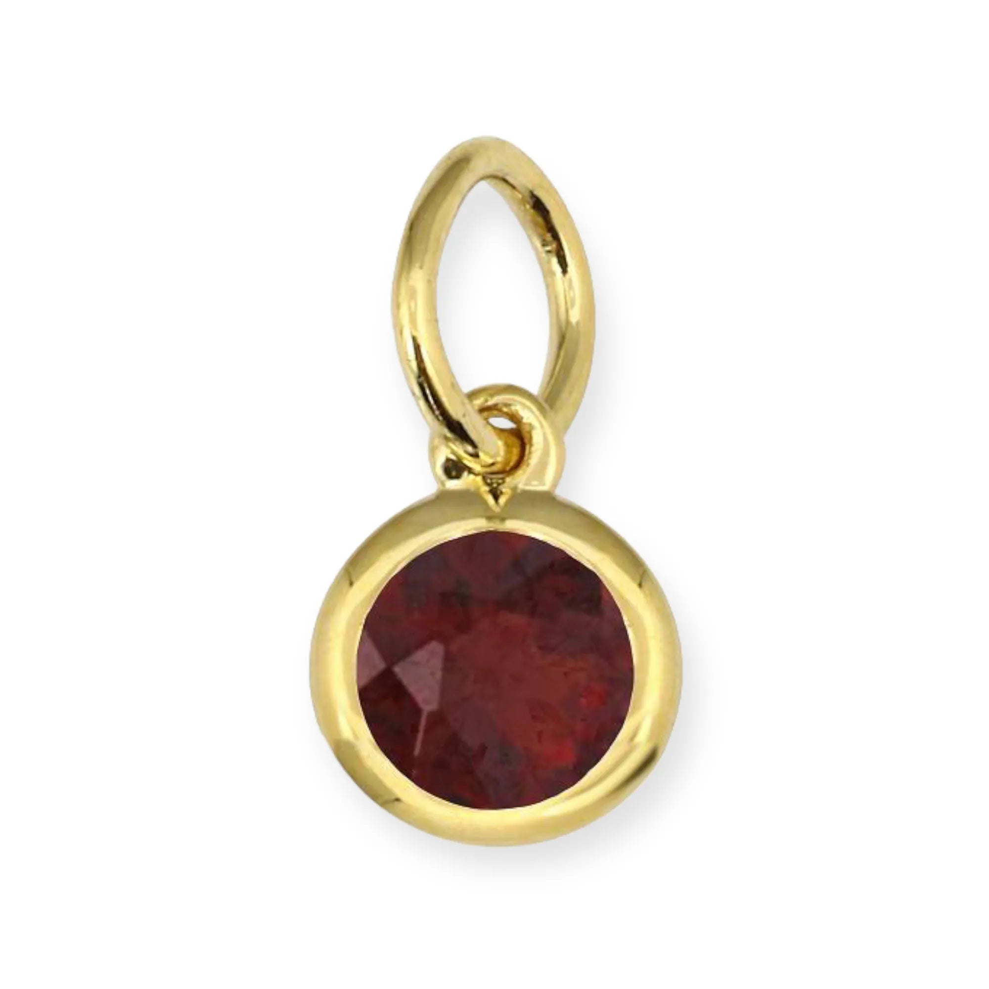 Birthstone Charms - Bezel Setting — Charms & Pendants — Mama Bijoux fine jewelry