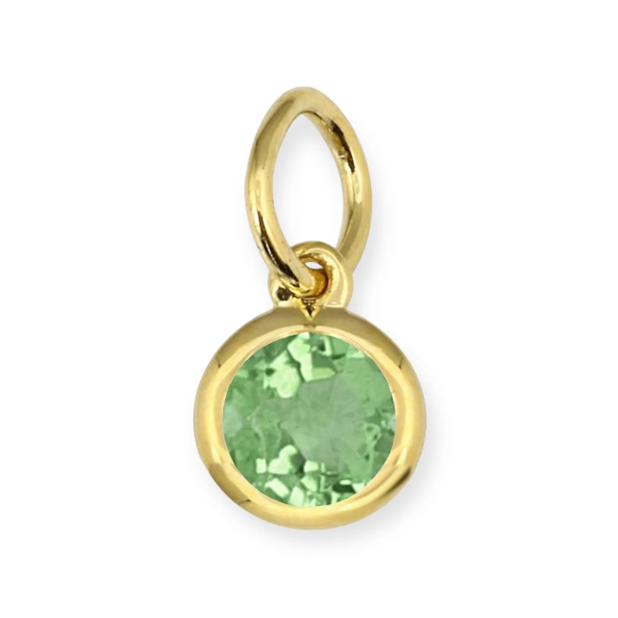 Birthstone Charms - Bezel Setting — Charms & Pendants — Mama Bijoux fine jewelry