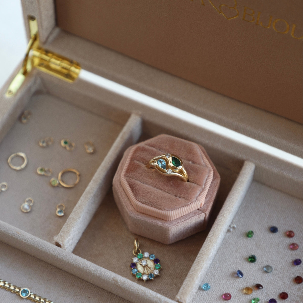 Mama Bijoux Fine Jewelry Earring Charms Birthstones