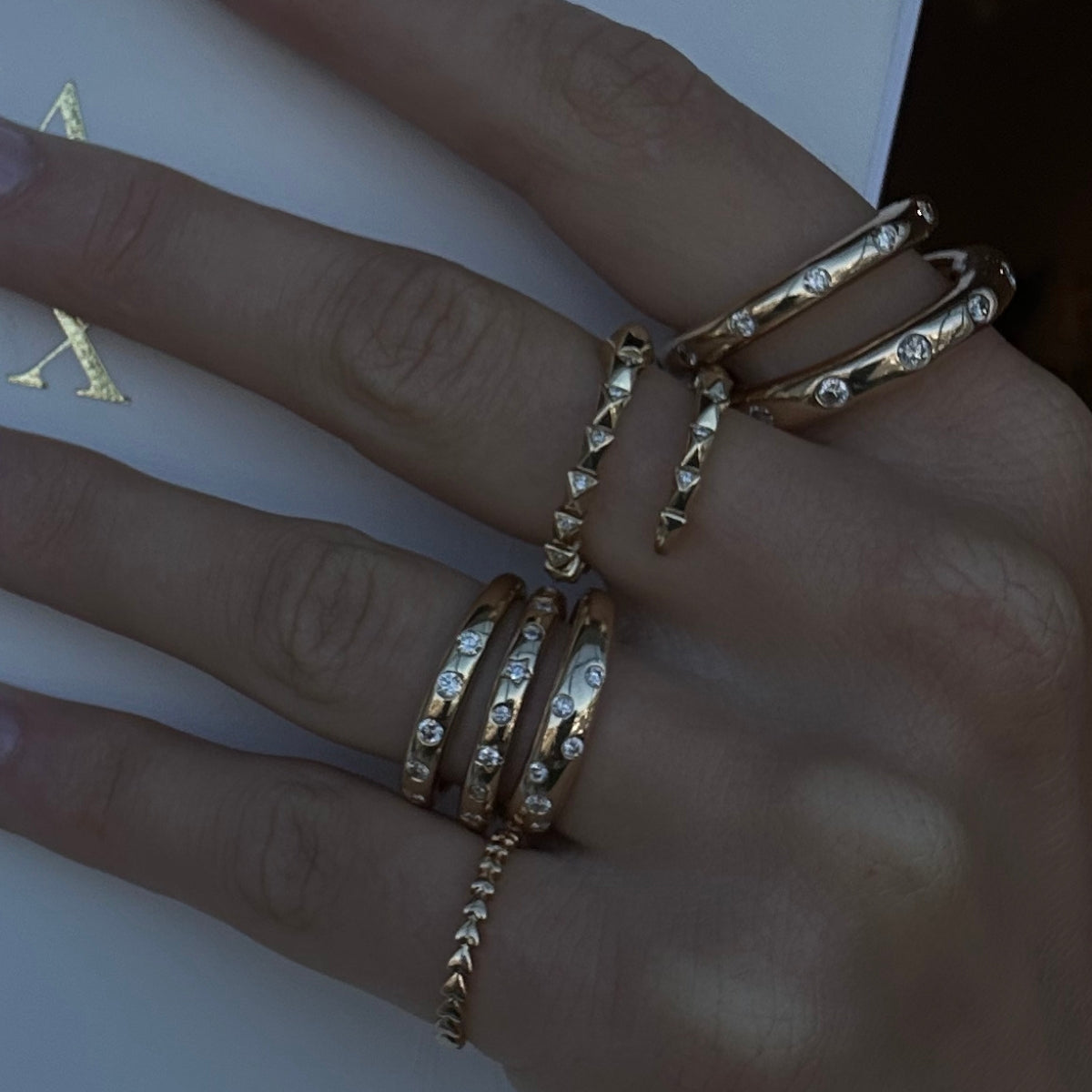 Flexible Wrap Around Snake Ring — Rings — Mama Bijoux fine jewelry