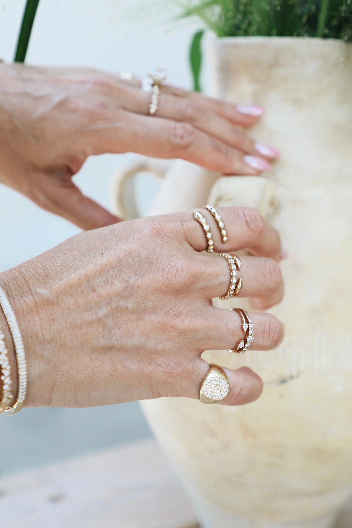 Flexible Wrap Around Snake Ring — Rings — Mama Bijoux fine jewelry
