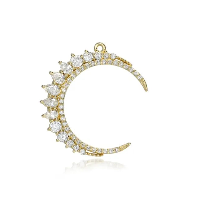 Goodnight Moon Charm — Charms & Pendants — Mama Bijoux fine jewelry