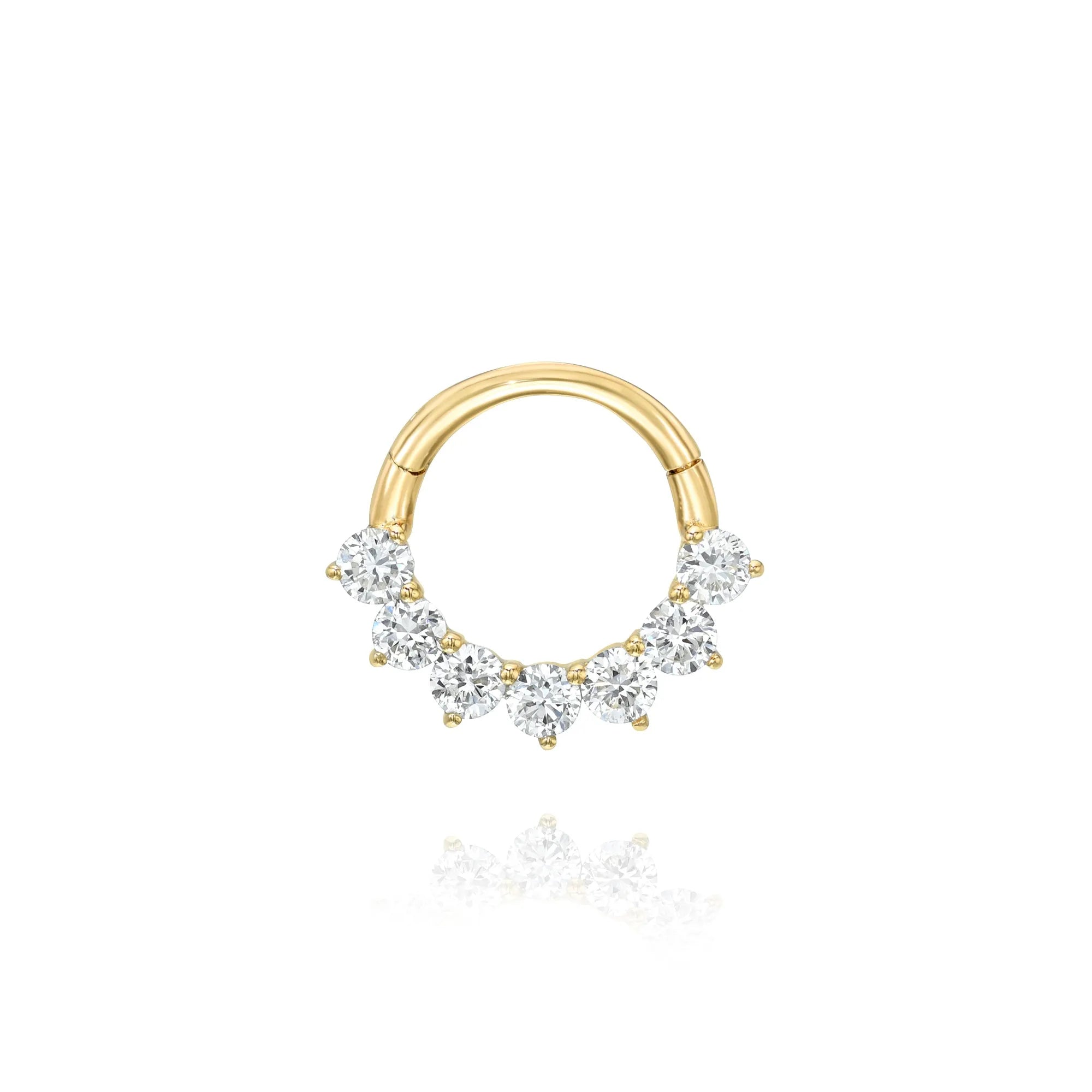 La Princesse Clicker Hoop-Earrings-Mama Bijoux