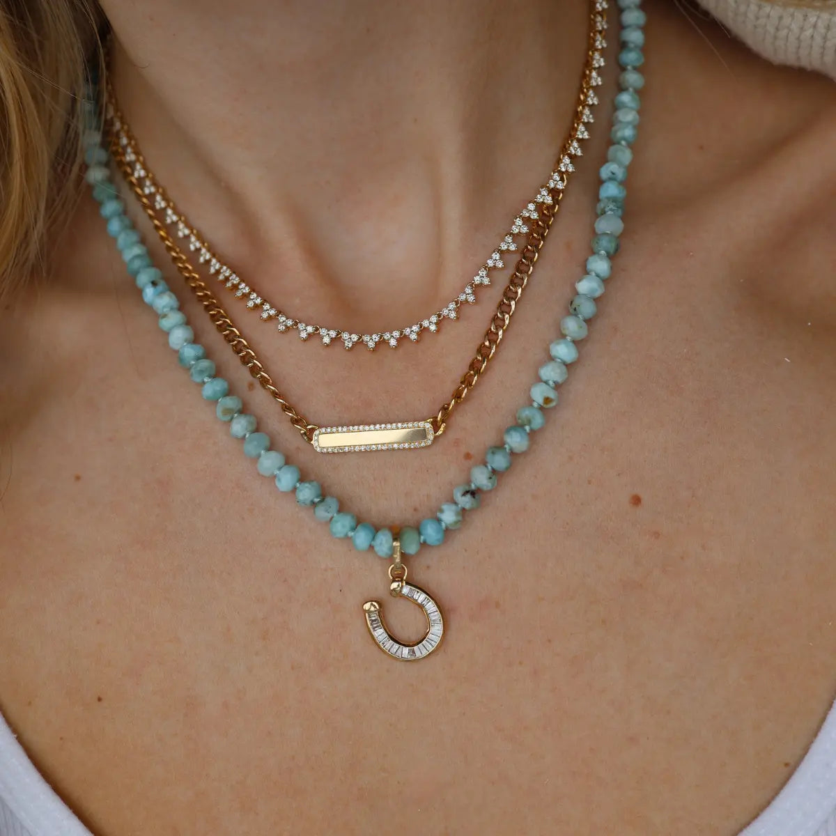 Mama Bijoux Fine Jewelry 14k yellow gold natural diamonds