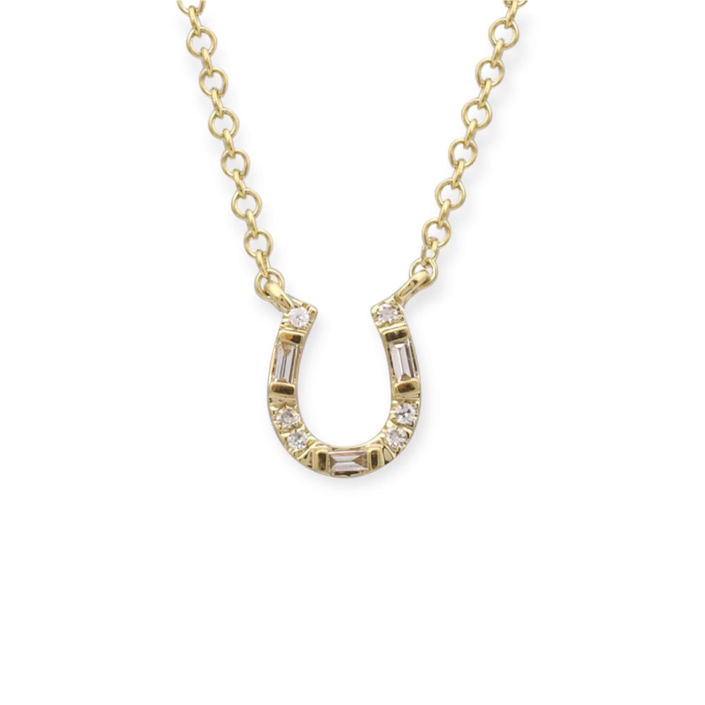 Lonestar Horseshoe Necklace — Necklaces — Mama Bijoux fine jewelry