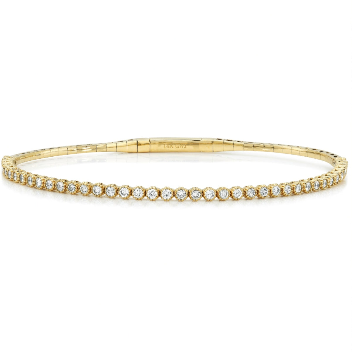 diamond tennis bracelet flexible diamond bangle