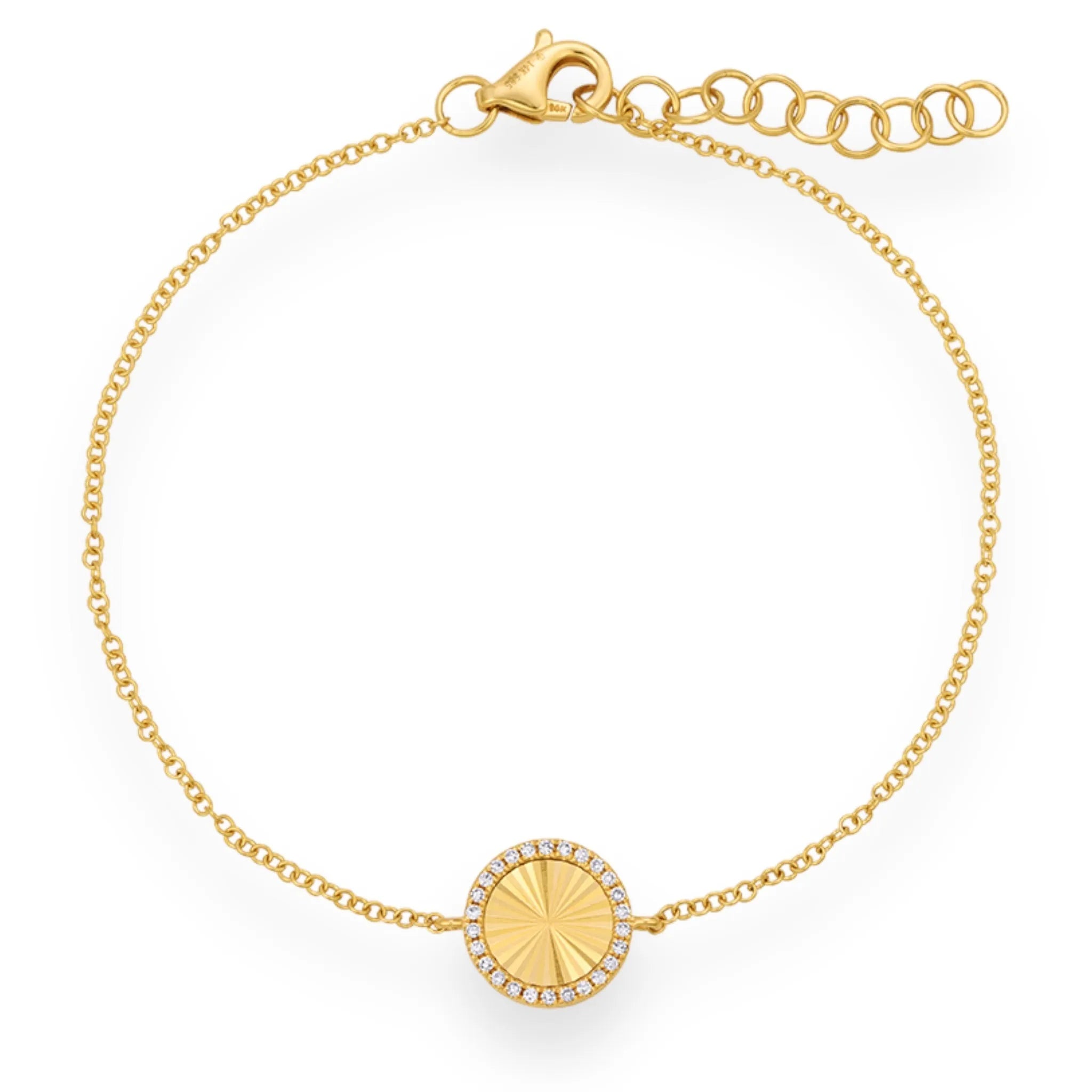 Mini Medallion Bracelet — Bracelets — Mama Bijoux fine jewelry