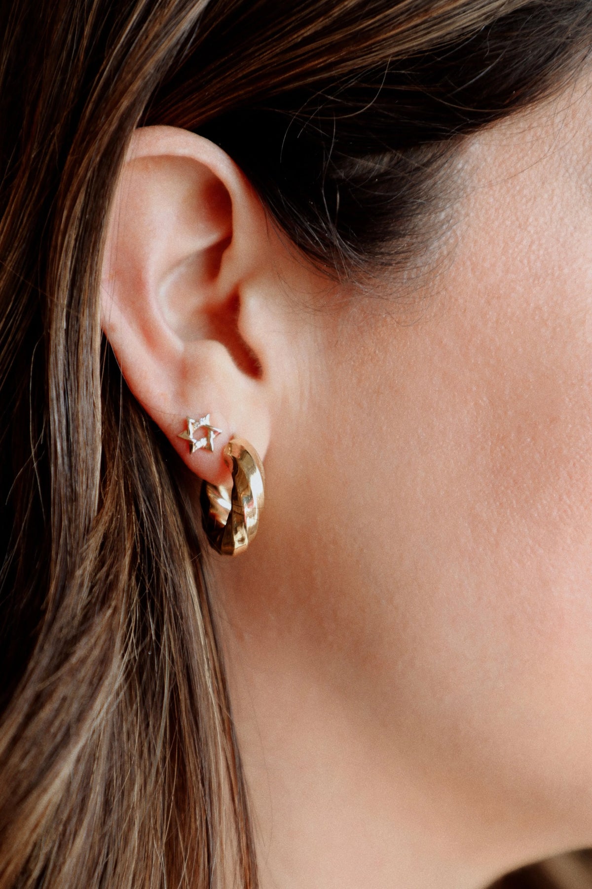 Mini Star of David Studs — Earrings — Mama Bijoux fine jewelry