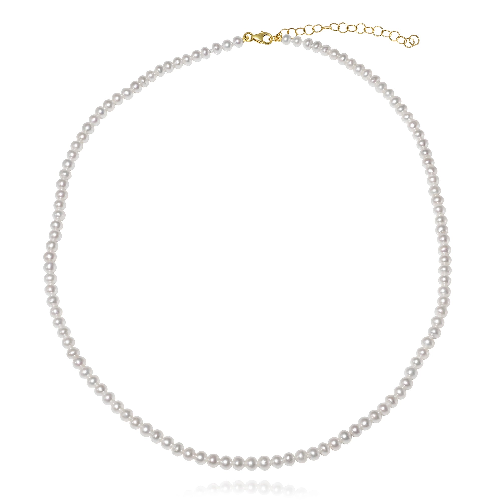 Mini Classic Natural Pearl Necklace Mama Bijoux Fine Jewelry