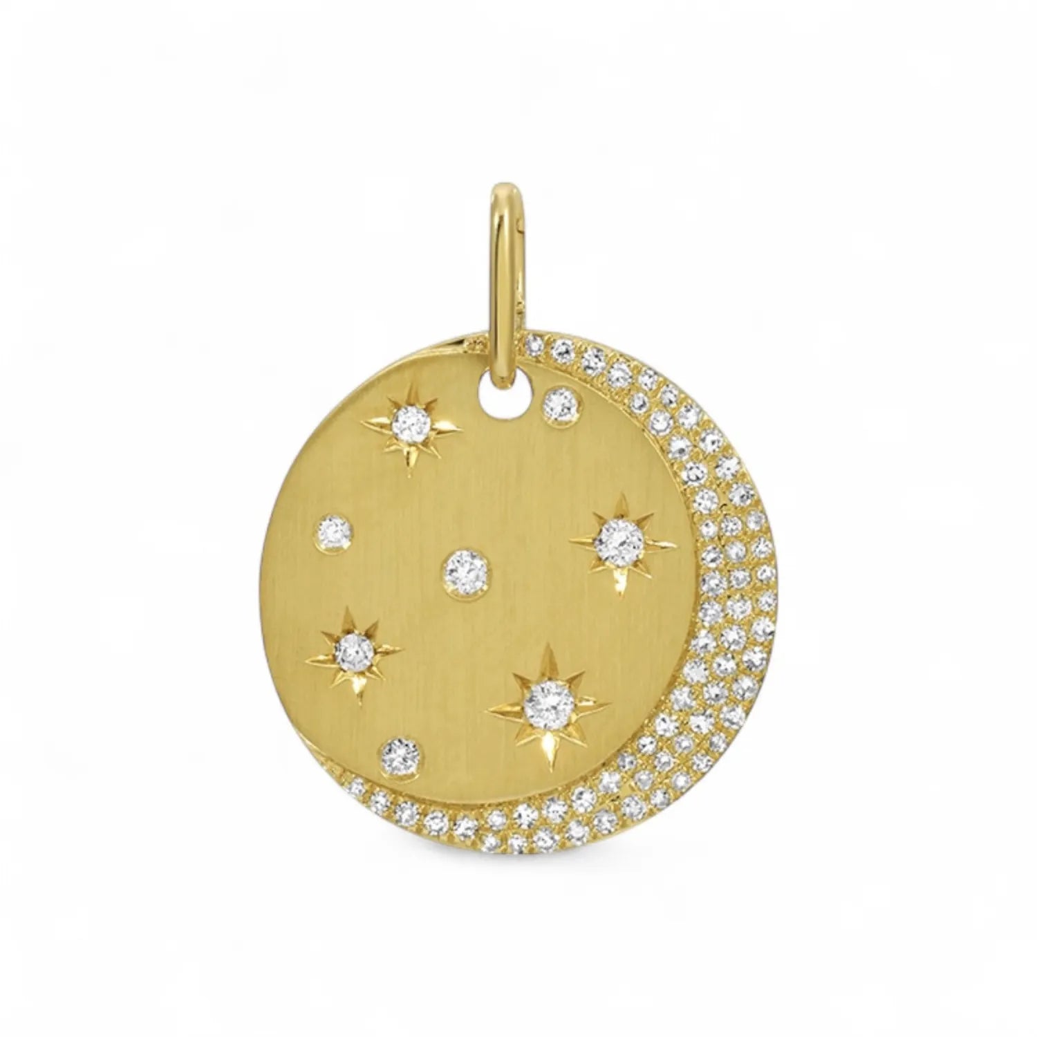 Starry Night Medallion Charm