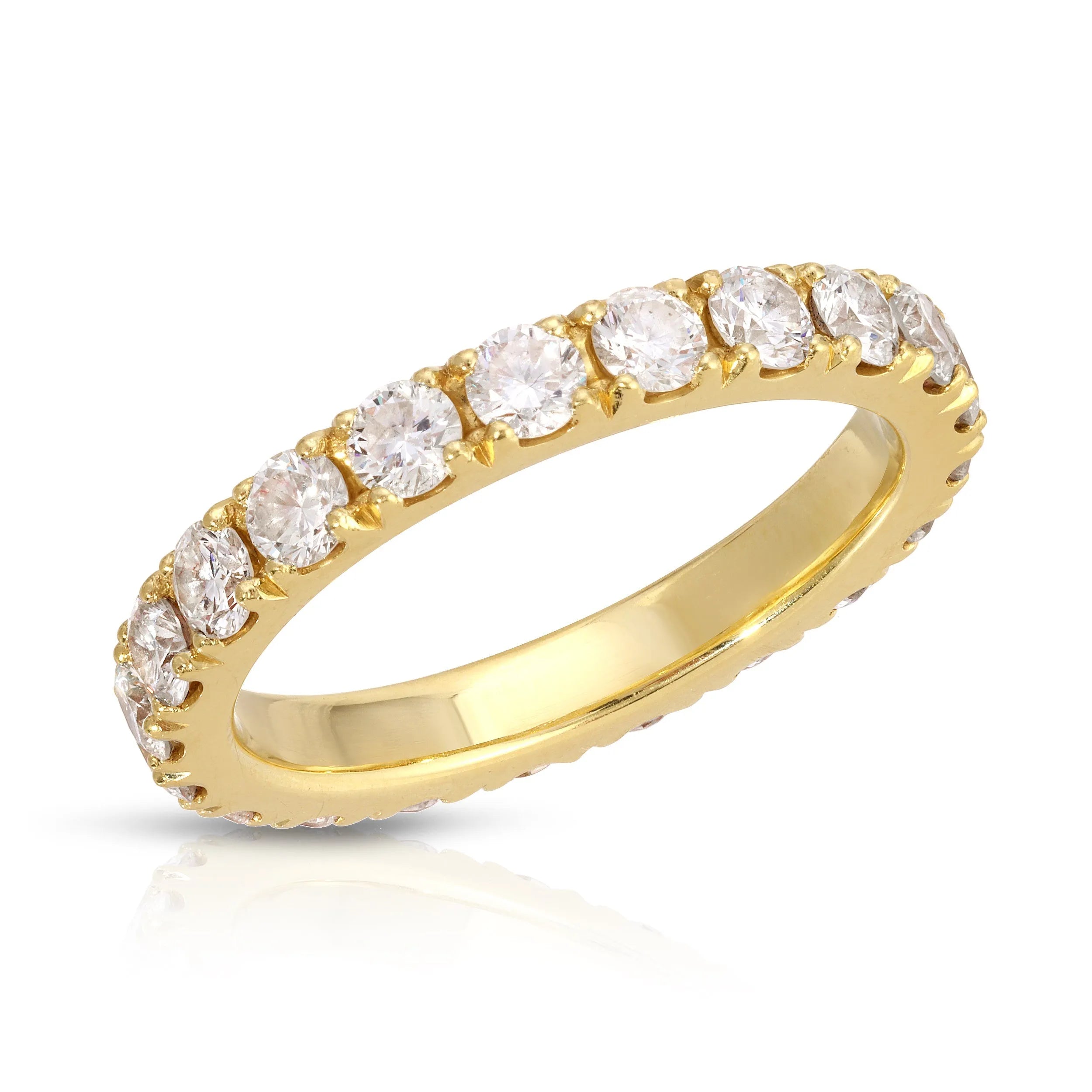 U Set Diamond Eternity Band — Rings — Mama Bijoux fine jewelry