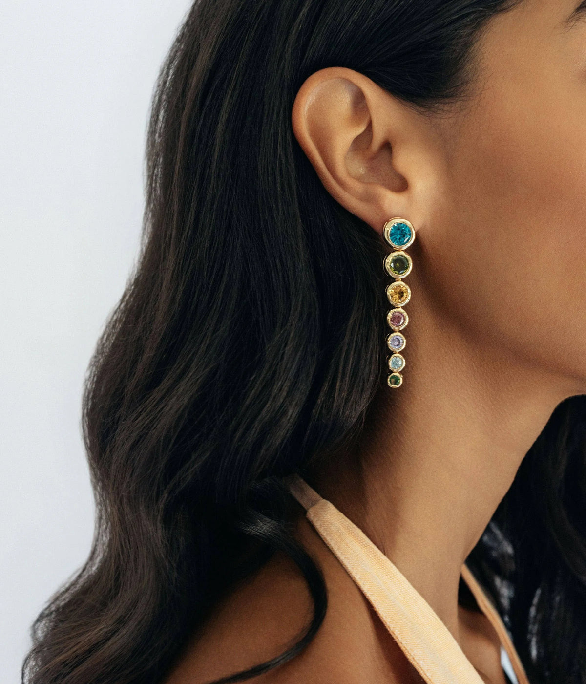 Layla Drop Earrings-Earrings-Mama Bijoux
