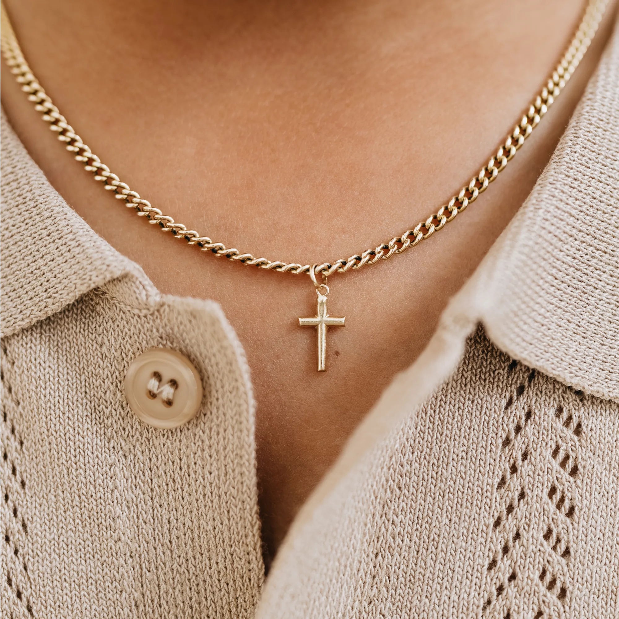 Noah and daddy bijoux chain set 14k solid gold curb chain gold filled kids chain matching father son jewelry fathers day gift baptism gift Mama Bijoux Costa Mesa