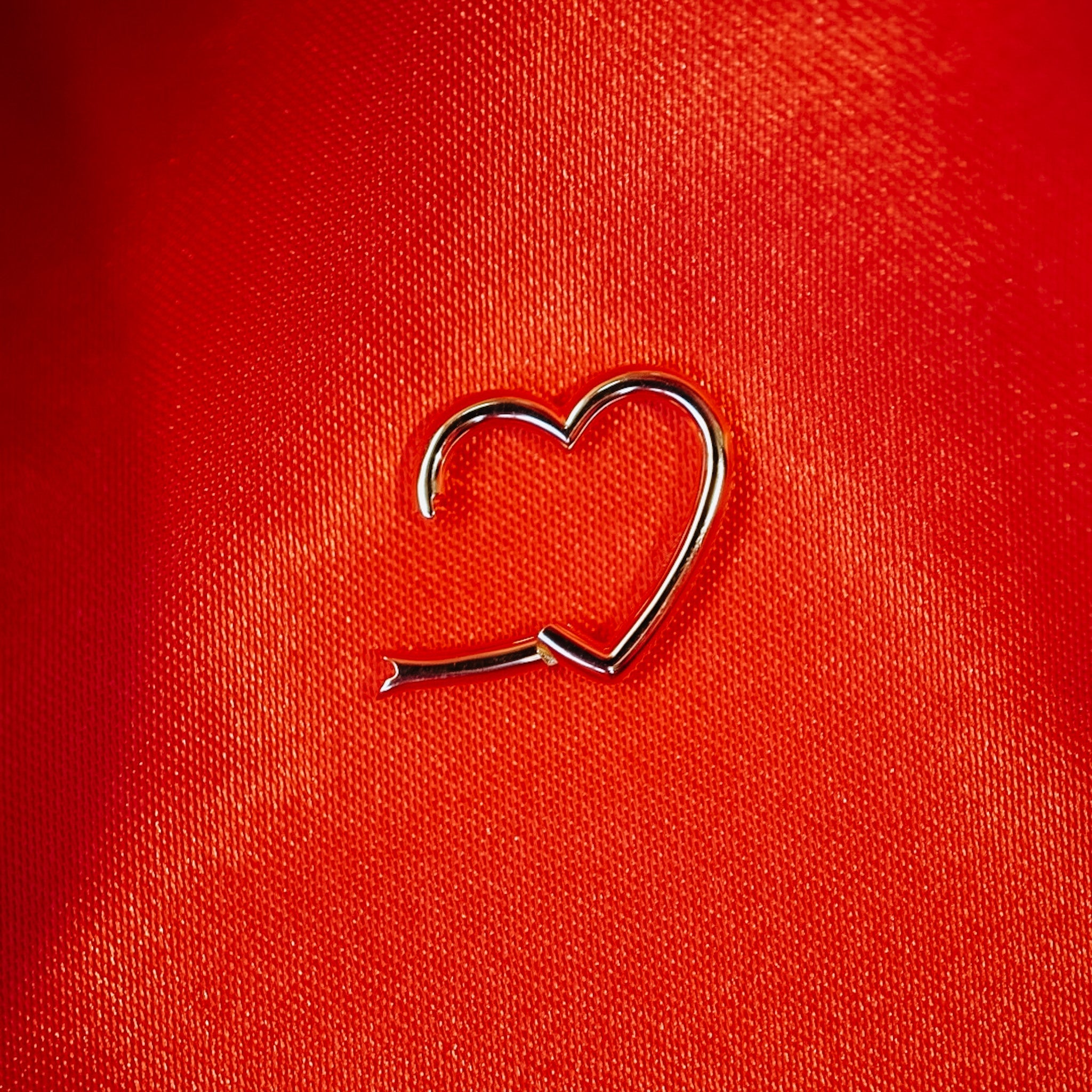 14k Gold Heart Charm Enhancer-Charms & Pendants-Mama Bijoux-[14kgold]-[diamonds]-[heirloom_quality]-MamaBijoux