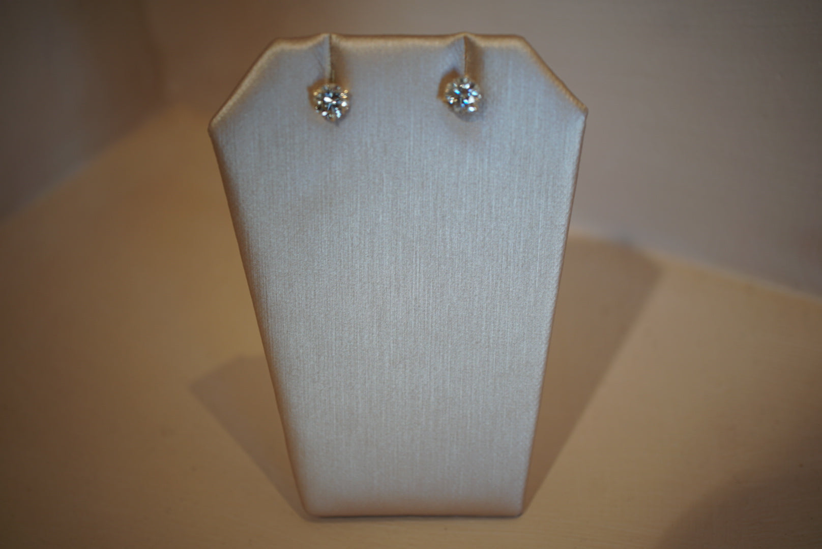 1.52 Total Weight Diamond Stud Earrings-Mama Bijoux-[14kgold]-[diamonds]-[heirloom_quality]-MamaBijoux