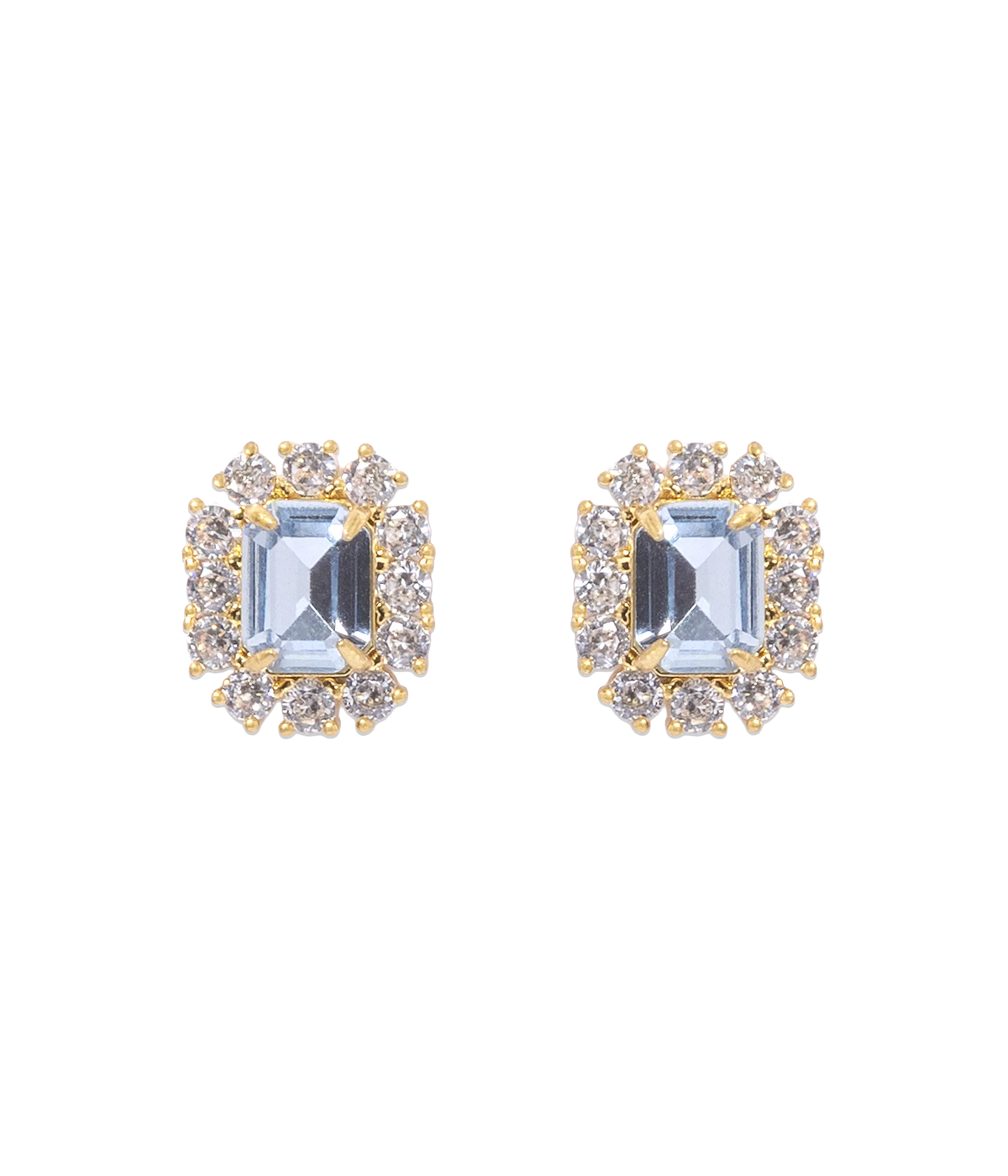 Tati Studs in Light Sapphire-Earrings-Mama Bijoux