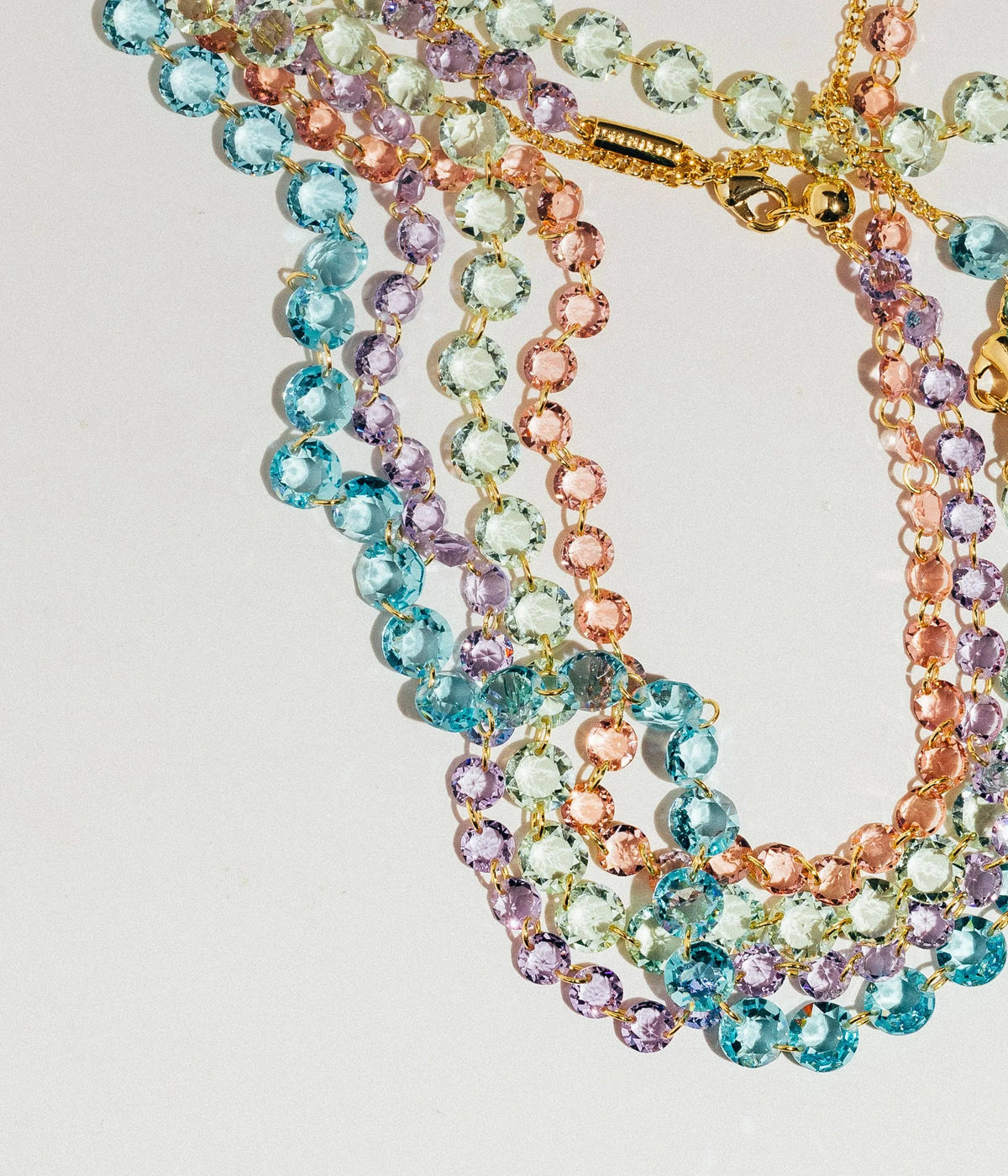 Avalon Necklace in Vintage Rose-Necklaces-Mama Bijoux
