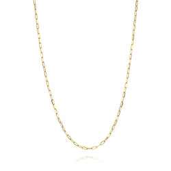 Itty Bitty Paperclip Chain Necklace