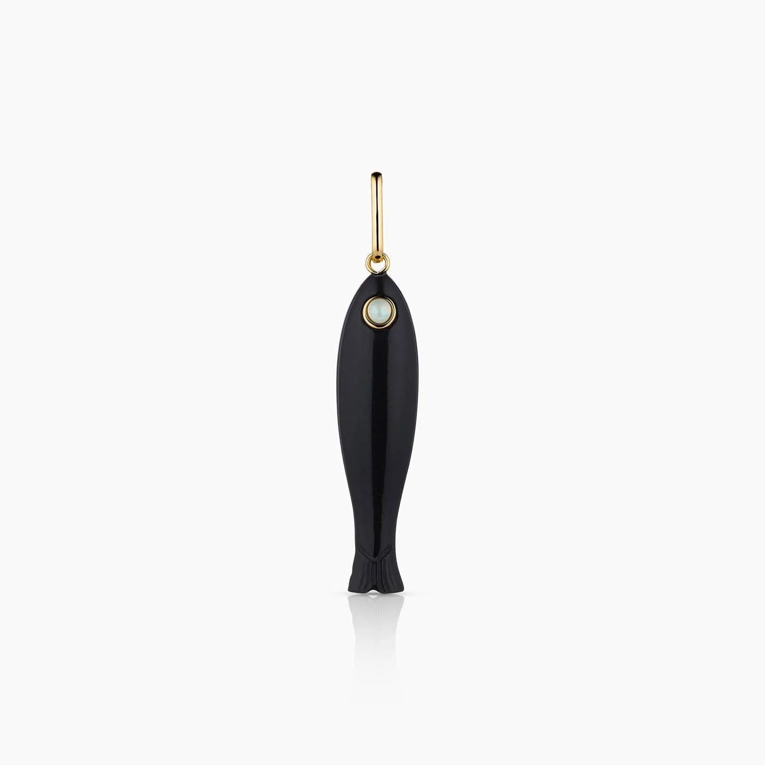 Fortuna Onyx Charm-Mama Bijoux