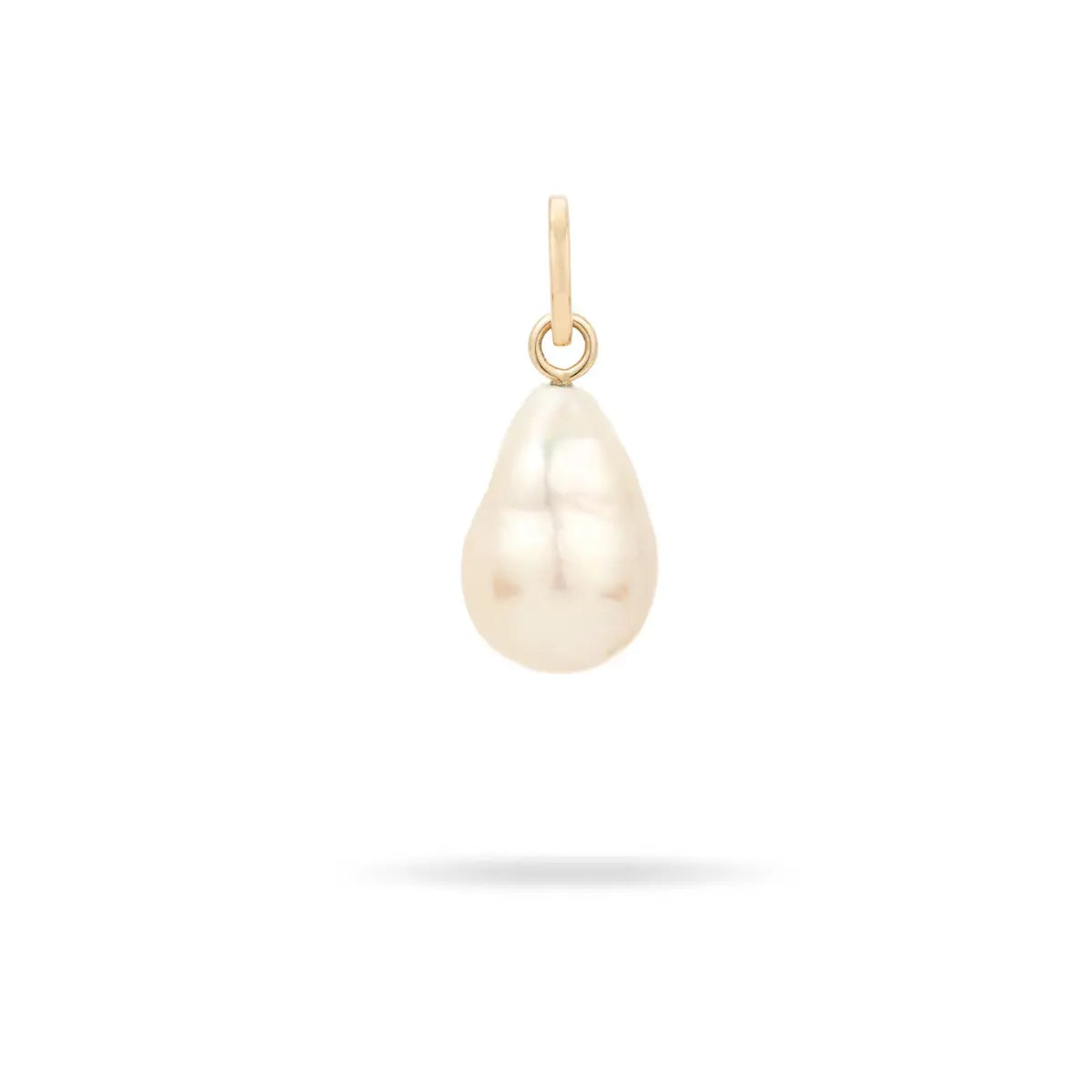 Adina Reyter Pearl Drop Hinged Charm Mama Bijoux Fine Jewelry 14k yellow gold freshwater pearl