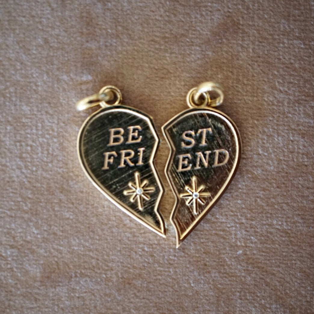 Best Friend Charms-Mama Bijoux-[14kgold]-[diamonds]-[heirloom_quality]-MamaBijoux