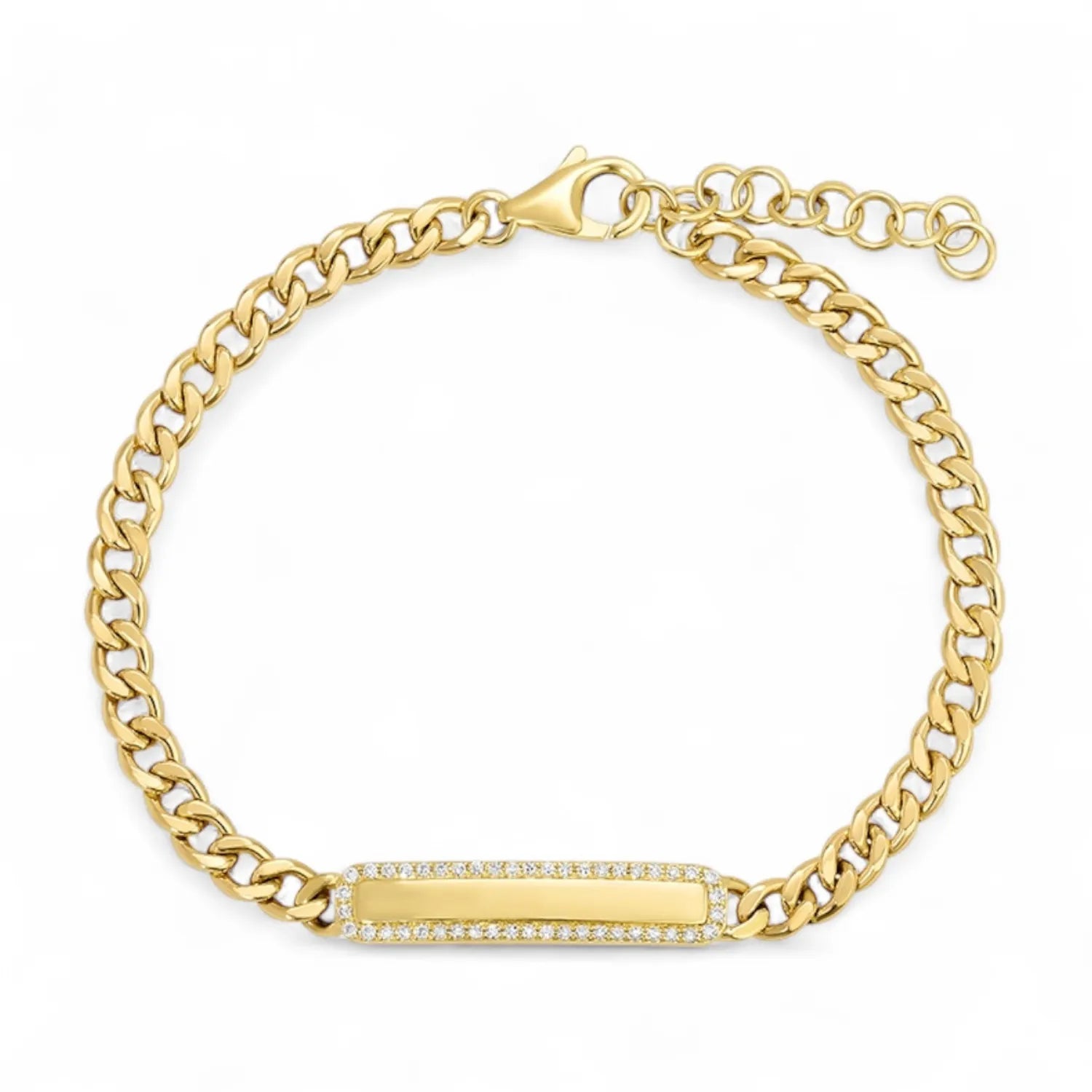 Bijoux Pavé ID Bracelet