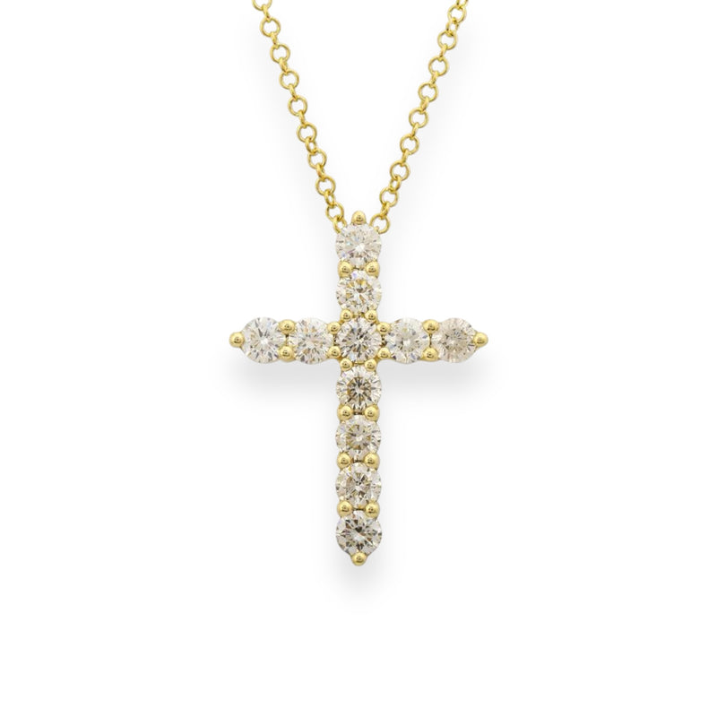 The Perfect Diamond Cross Necklace