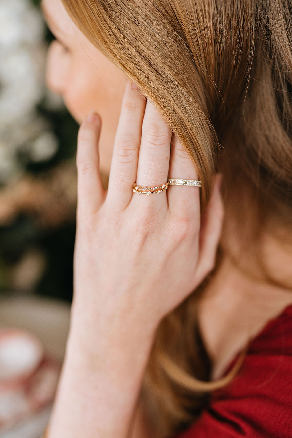 Stunner Baguette & Round Diamond Ring