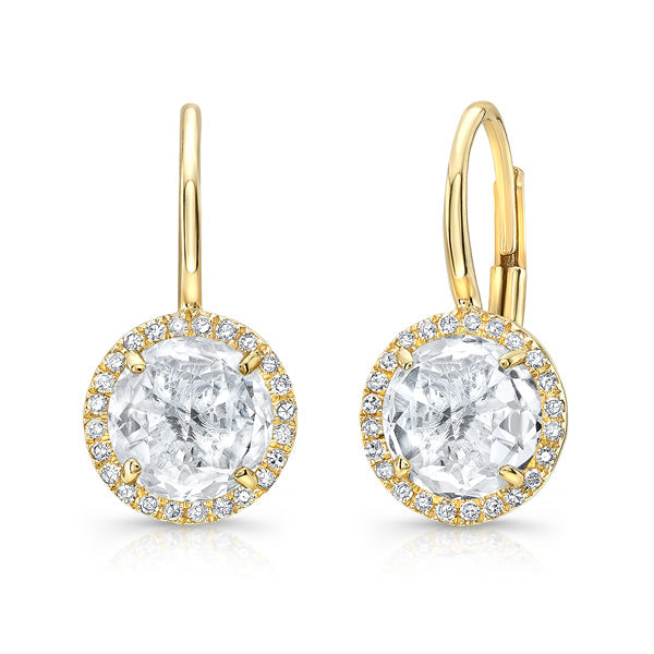 White Topaz & Diamond Pavé Drop Earrings-Earrings-Mama Bijoux-[14kgold]-[diamonds]-[heirloom_quality]-MamaBijoux