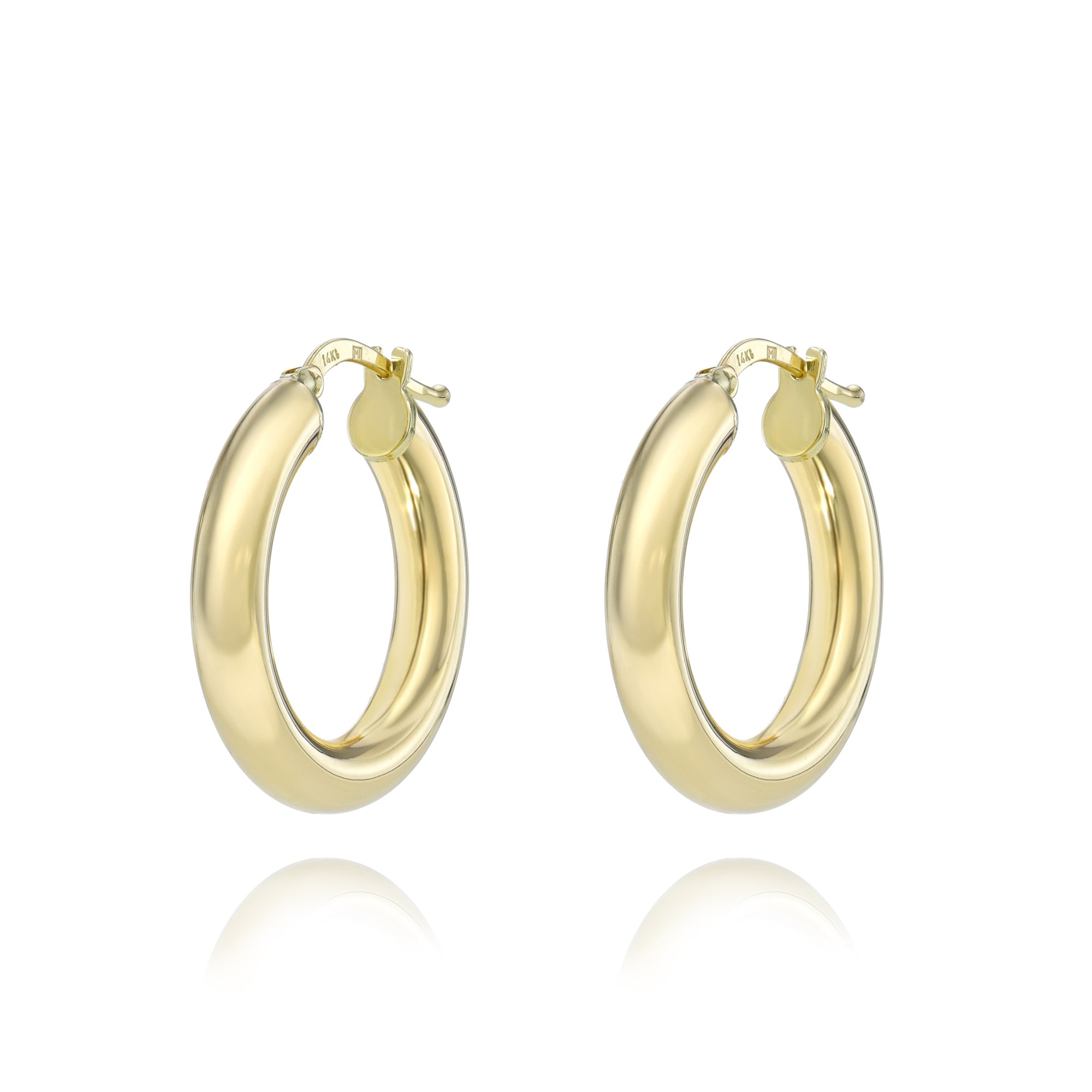 Hailey Toujours Hoops-Earrings-Mama Bijoux-[14kgold]-[diamonds]-[heirloom_quality]-MamaBijoux