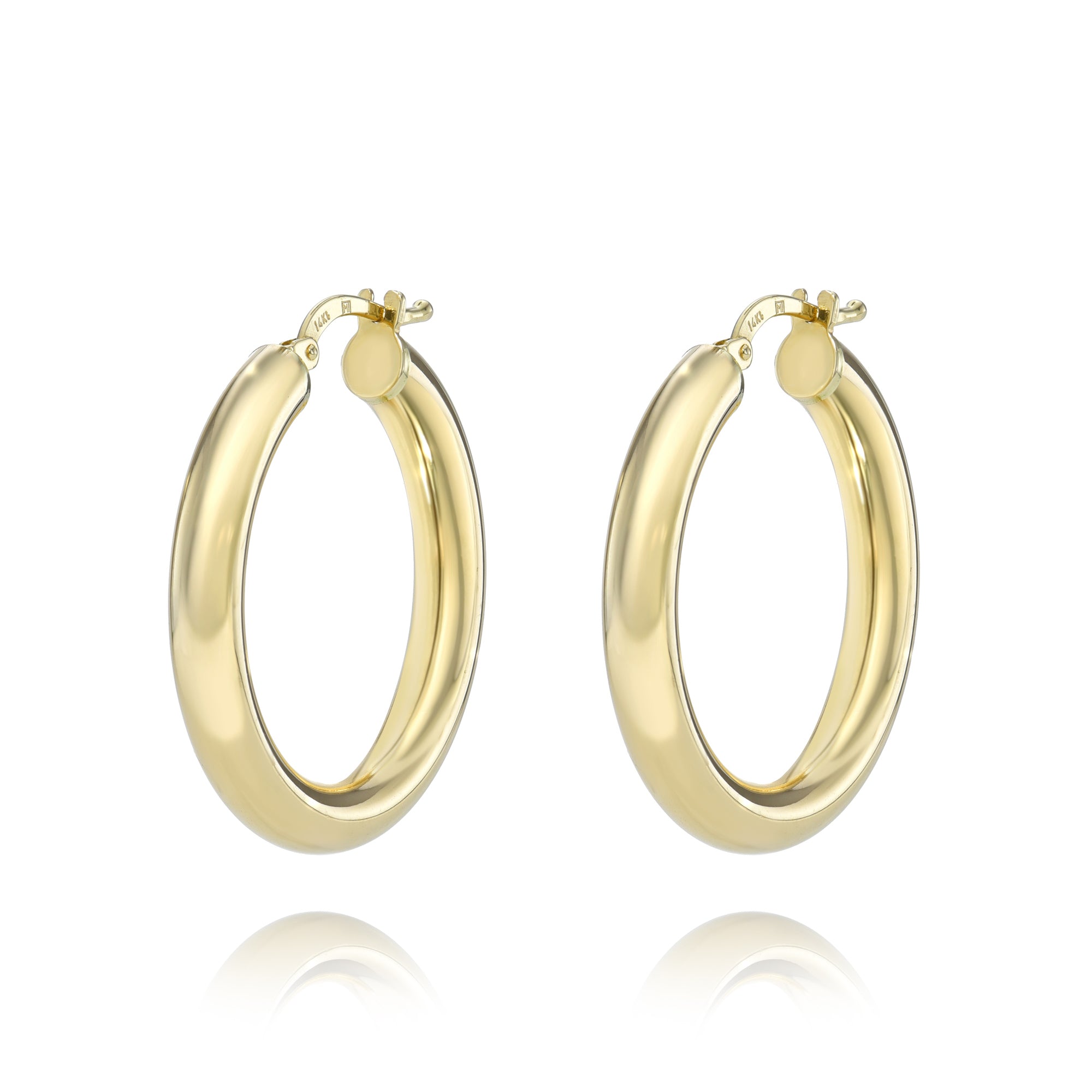 Hailey Toujours Hoops-Earrings-Mama Bijoux-[14kgold]-[diamonds]-[heirloom_quality]-MamaBijoux