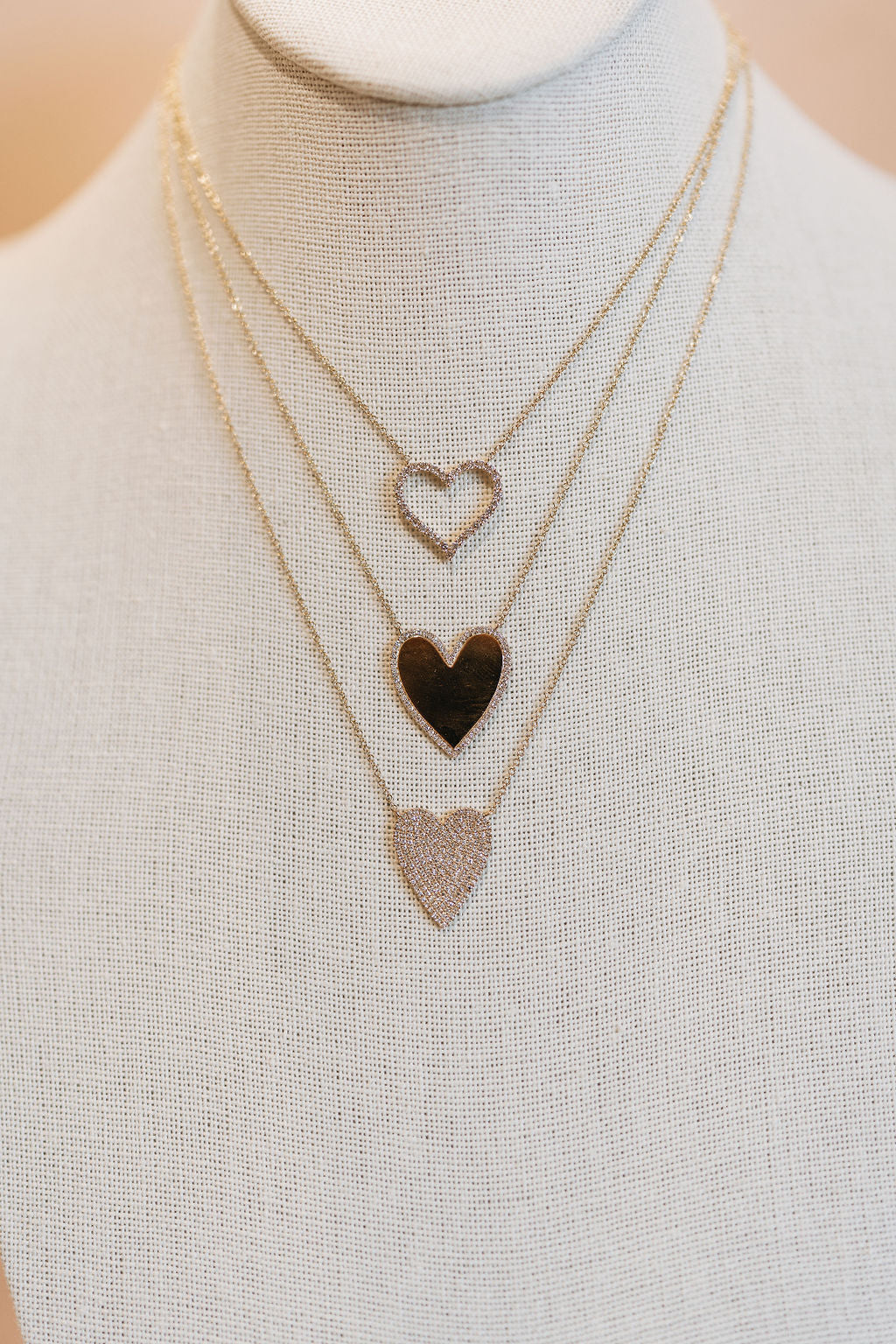 Heart of Gold Necklace-Necklaces-Mama Bijoux-[14kgold]-[diamonds]-[heirloom_quality]-MamaBijoux