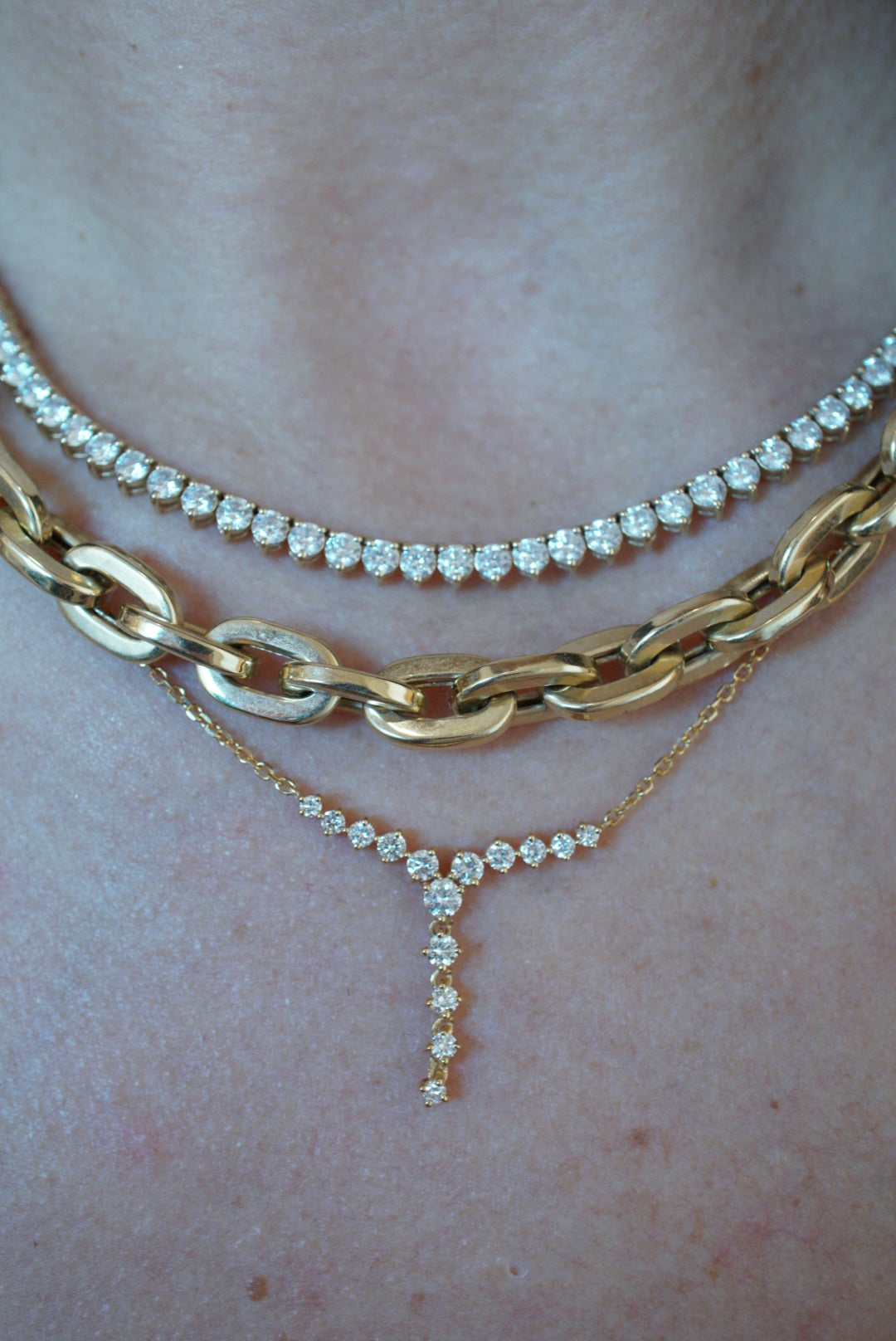 La Princesse Y Necklace-Mama Bijoux-[14kgold]-[diamonds]-[heirloom_quality]-MamaBijoux