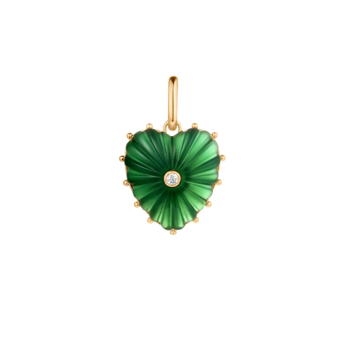 Malene Jade Clip Charm Mama Bijoux Fine Jewelry 