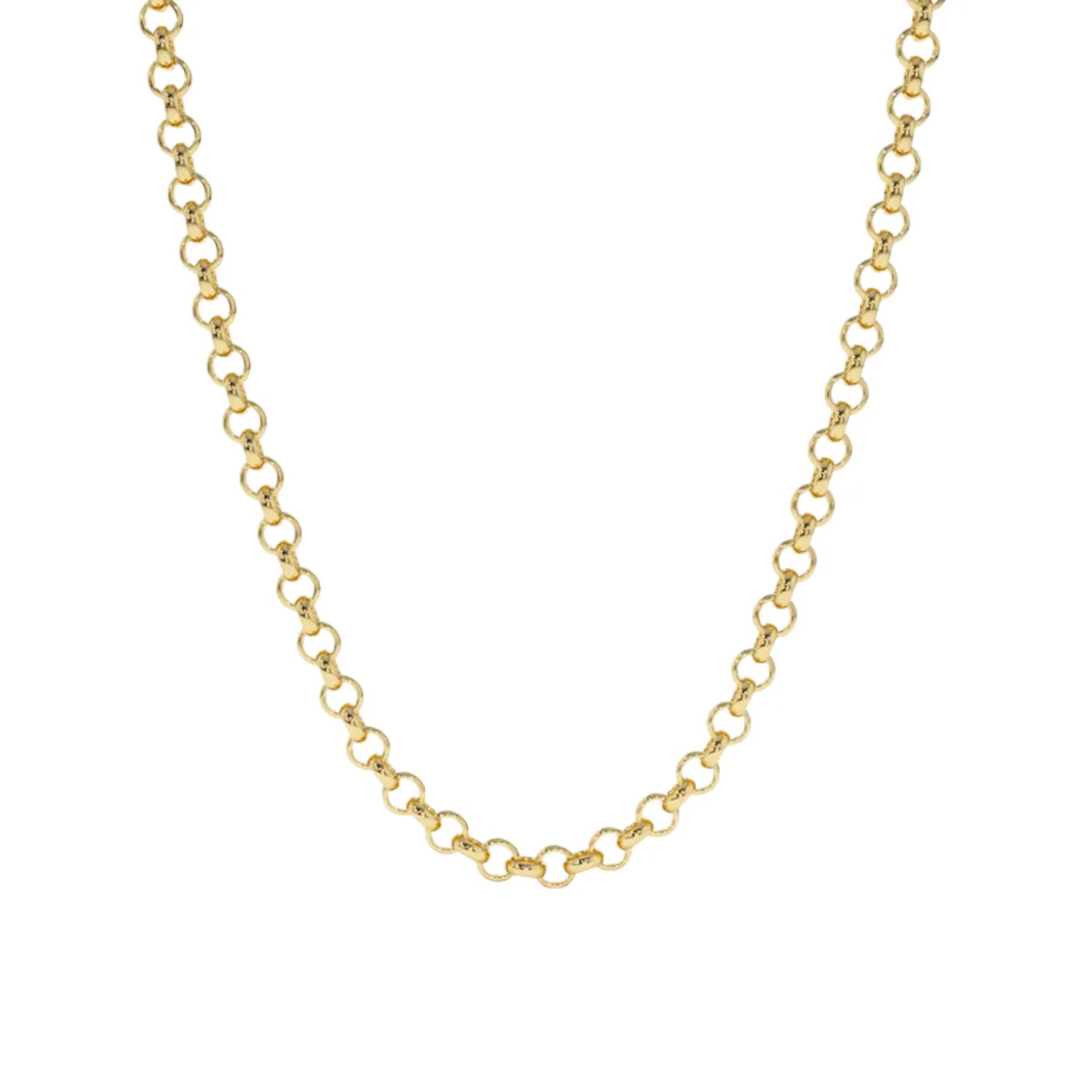 Mama Bijoux Medium Belcher Chain Necklace (20")
