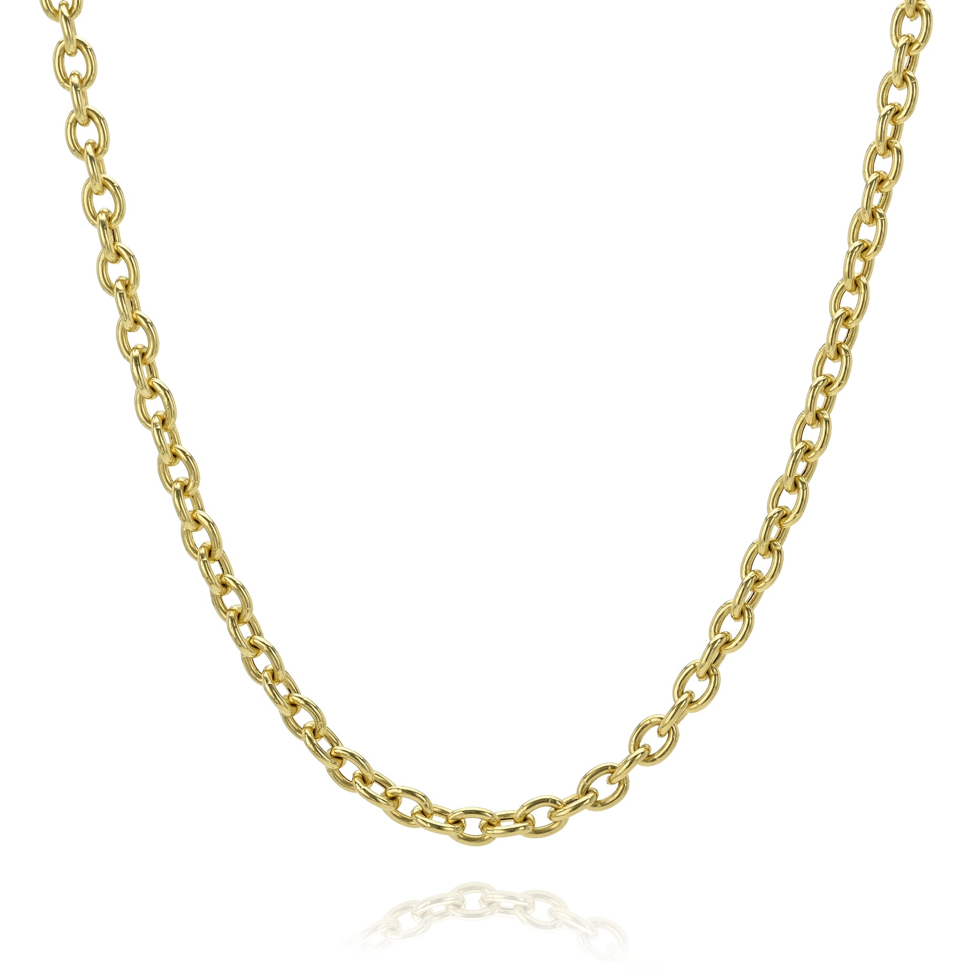 Medium Oval Link Chain Necklace