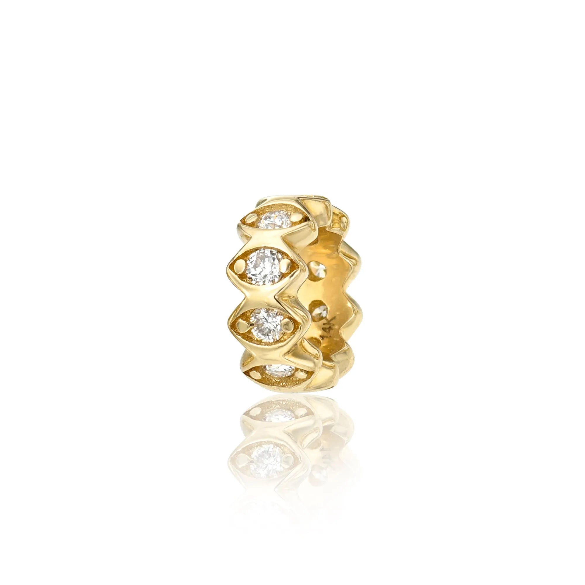 mama bijoux diamond charm spacer fine jewelry 