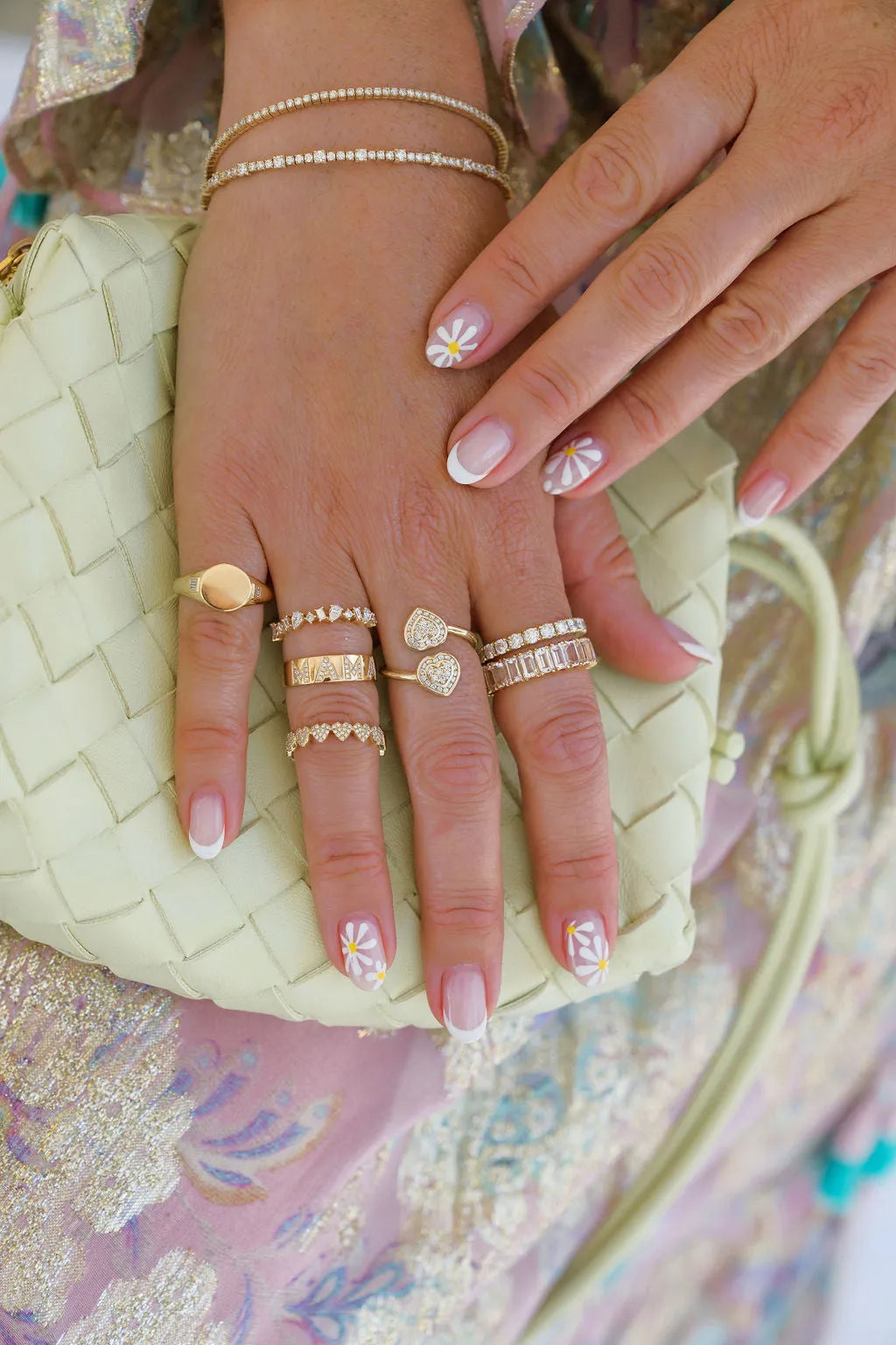 Multi Cut Diamond Cluster Ring-Rings-Mama Bijoux-[14kgold]-[diamonds]-[heirloom_quality]-MamaBijoux