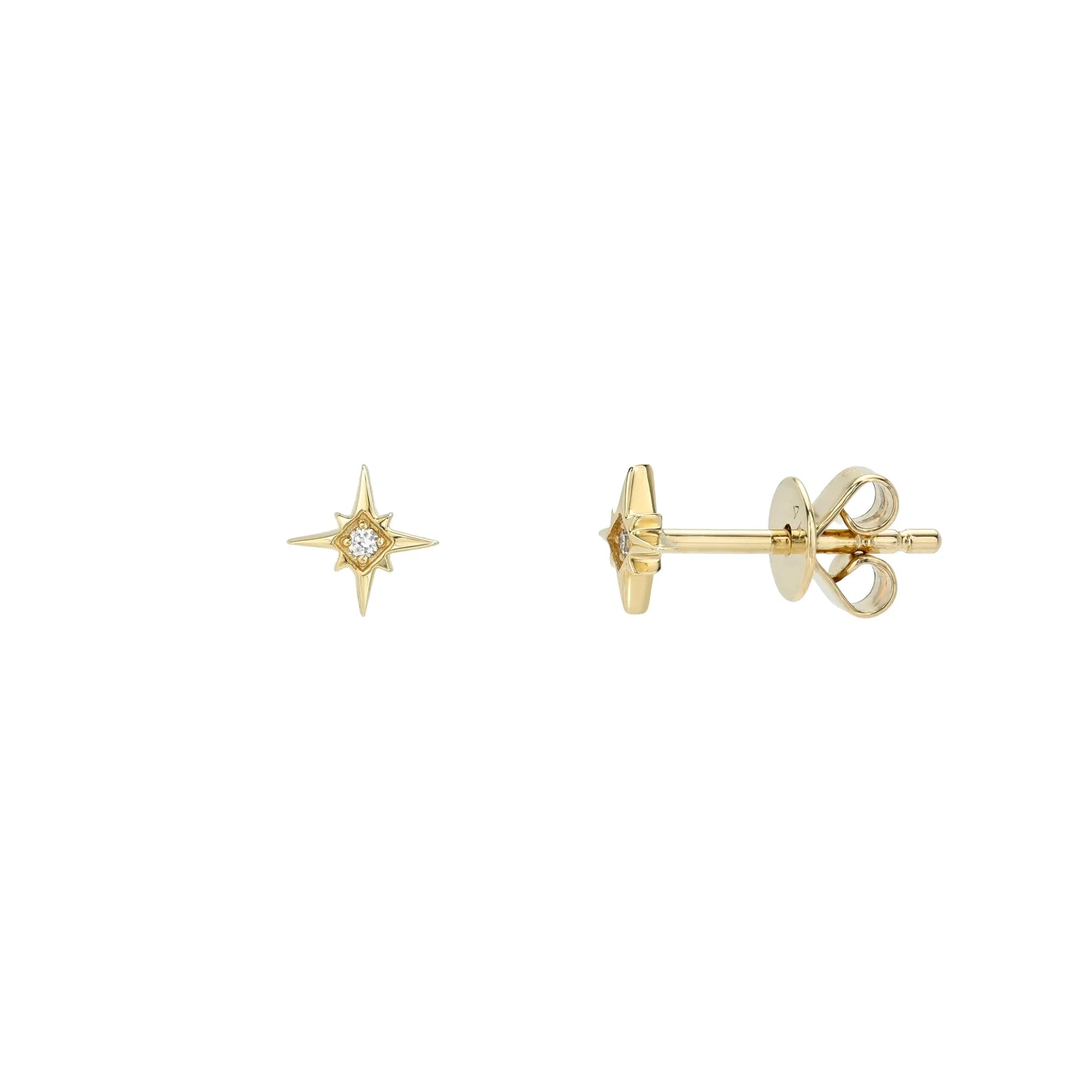 North Star Studs-Mama Bijoux