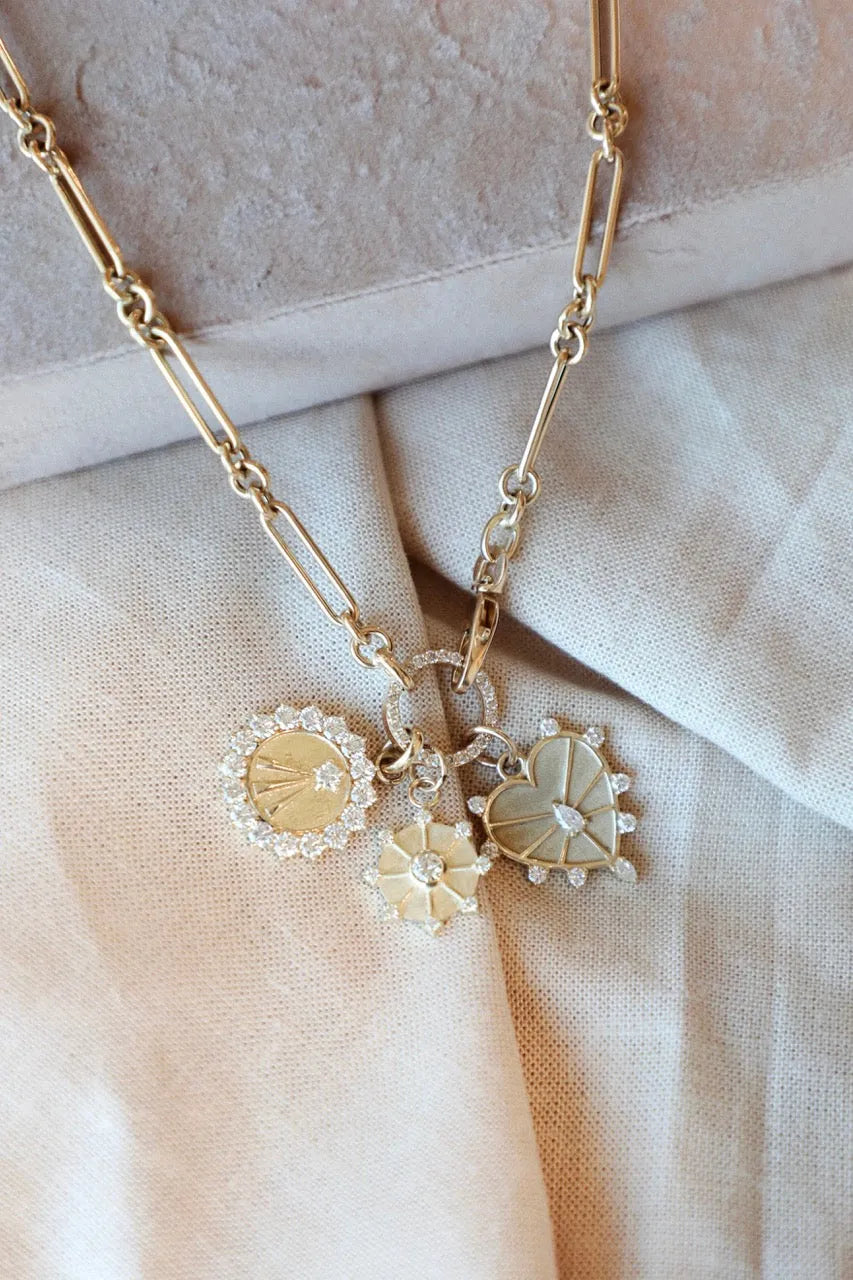 Round Diamond Charm Enhancer-Charms & Pendants-Mama Bijoux-[14kgold]-[diamonds]-[heirloom_quality]-MamaBijoux