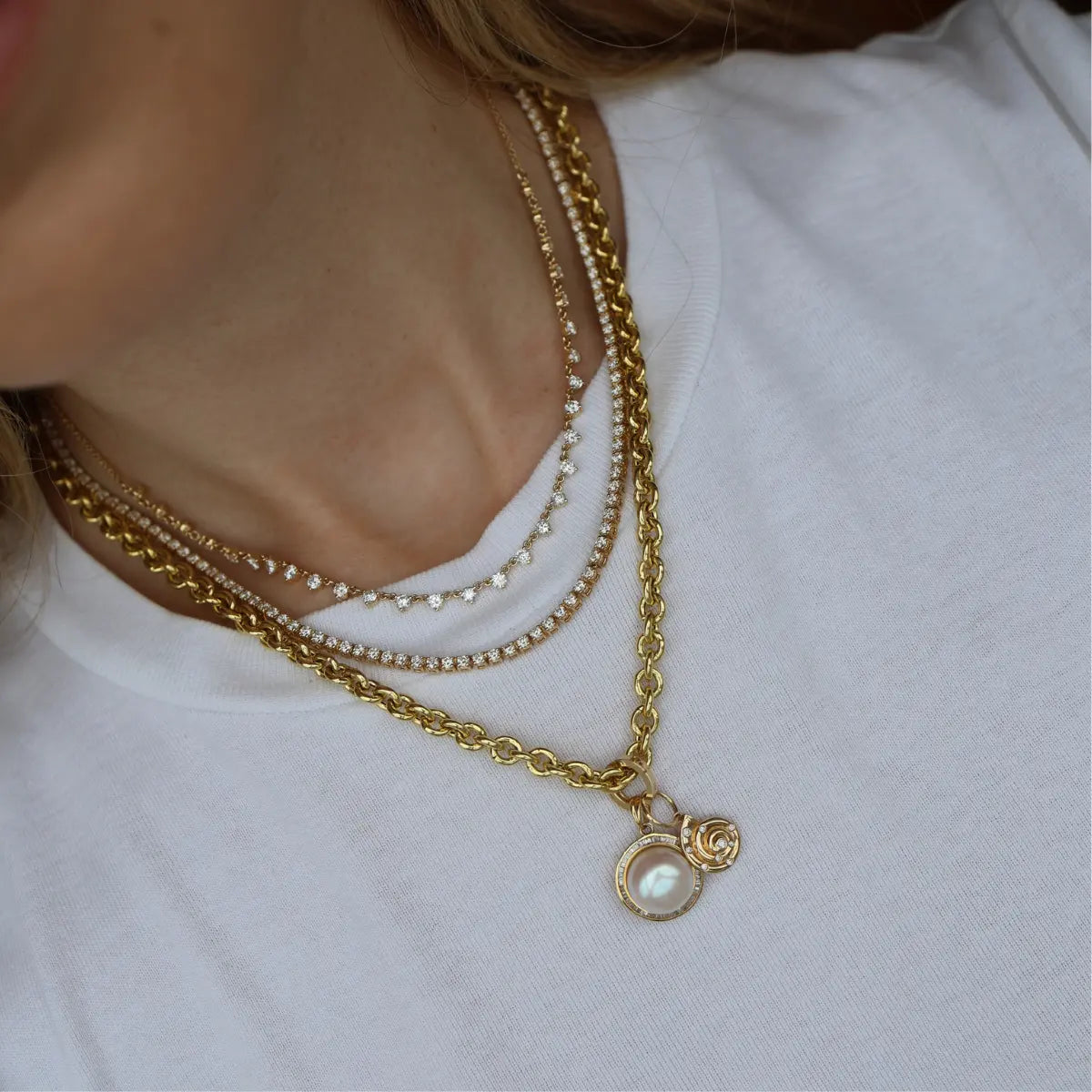 Mama Bijoux Fine Jewelry 14k gold natural diamonds 