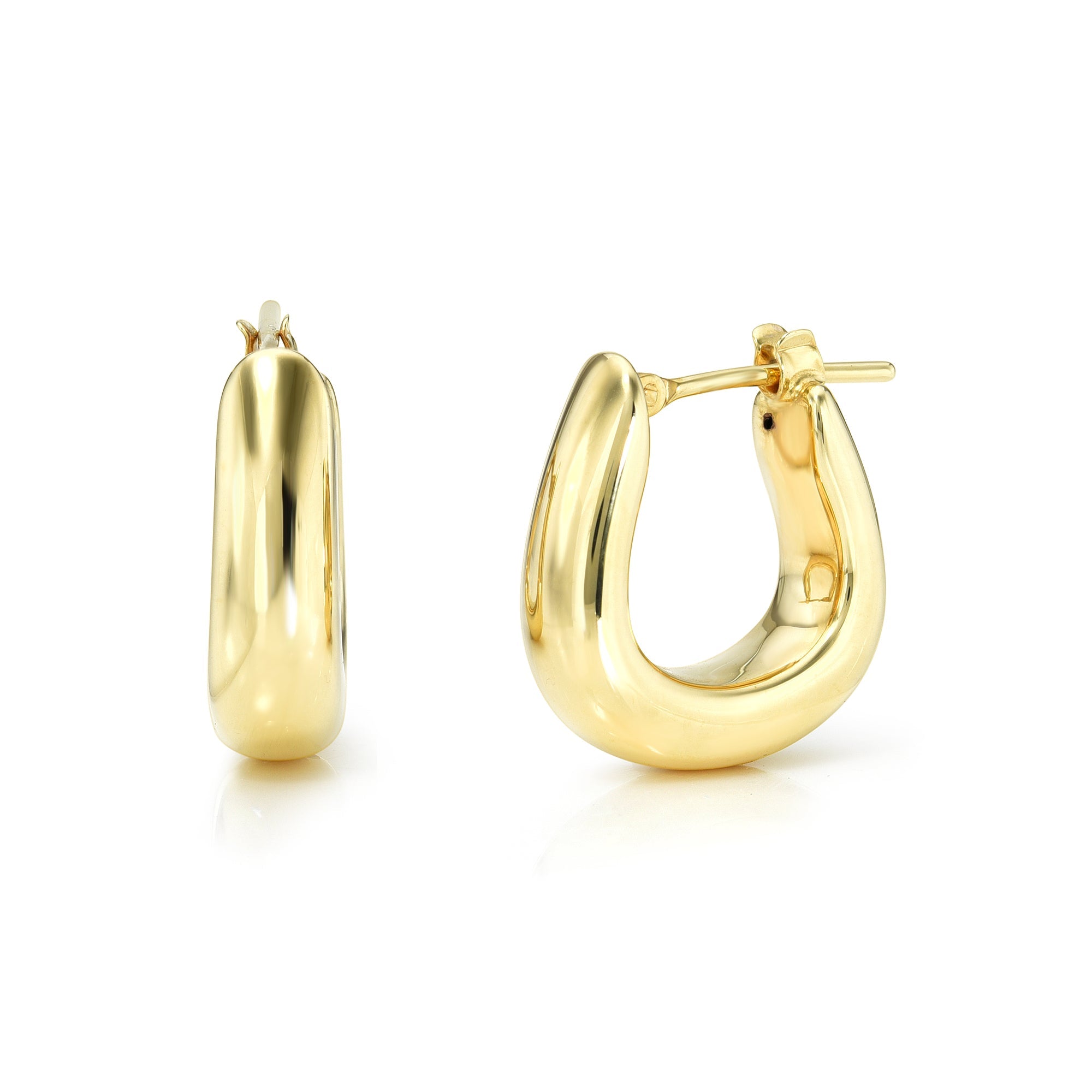 Square Hailey Hoops-Earrings-Mama Bijoux-[14kgold]-[diamonds]-[heirloom_quality]-MamaBijoux