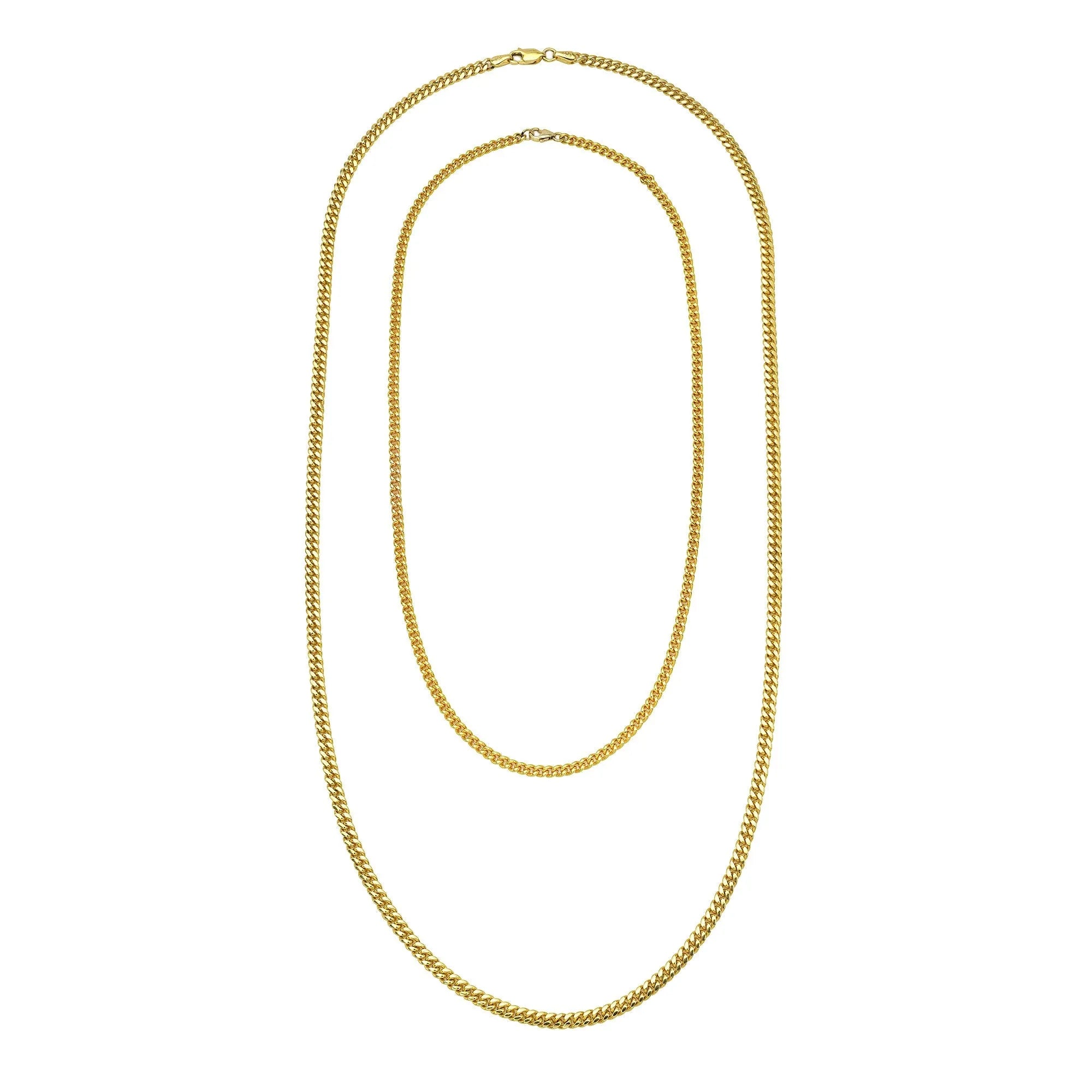 The Noah & Daddy Bijoux Chain Set-Necklaces-Mama Bijoux-[14kgold]-[diamonds]-[heirloom_quality]-MamaBijoux